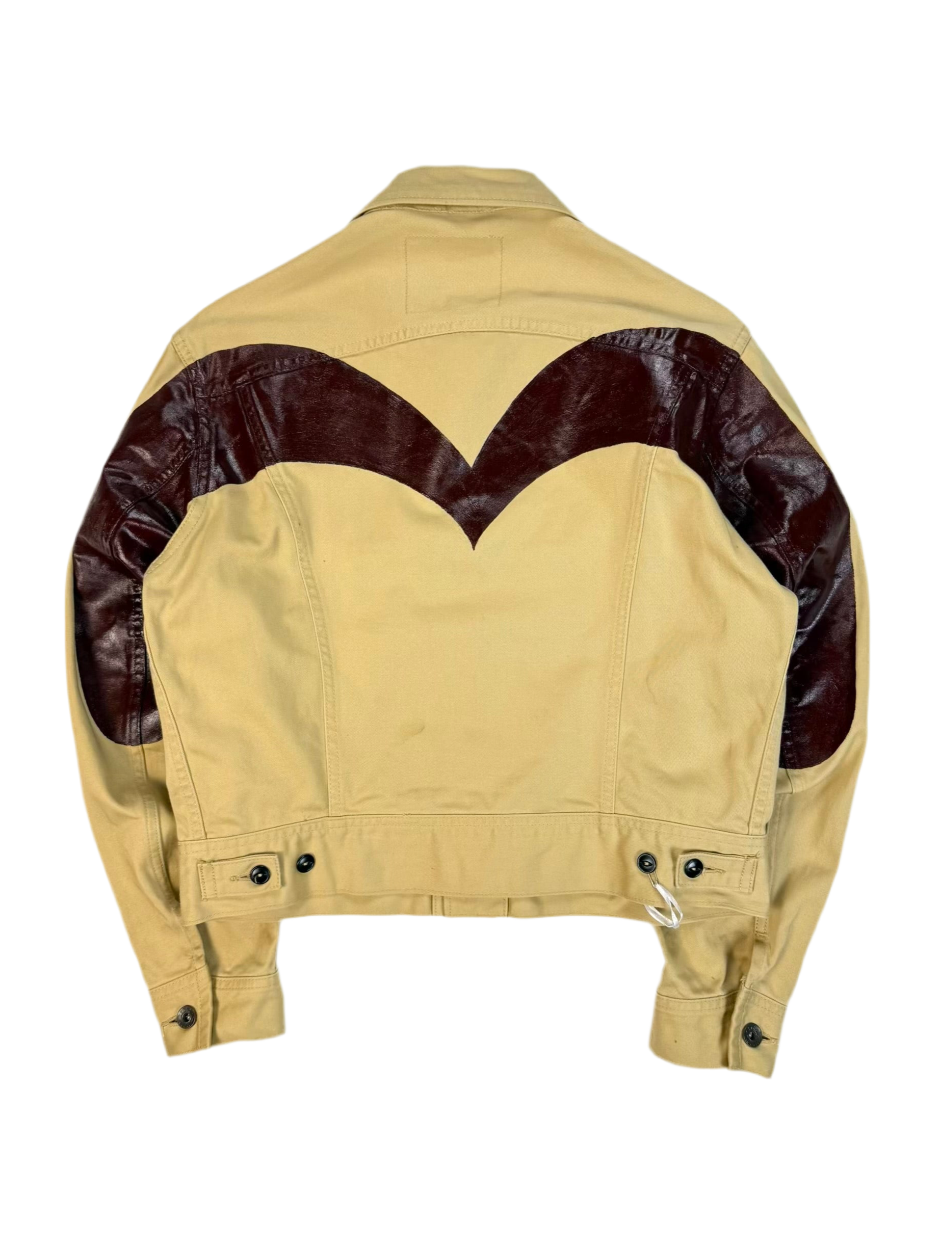 90s EVIS Hand-Paint Diakoku Rider Jacket