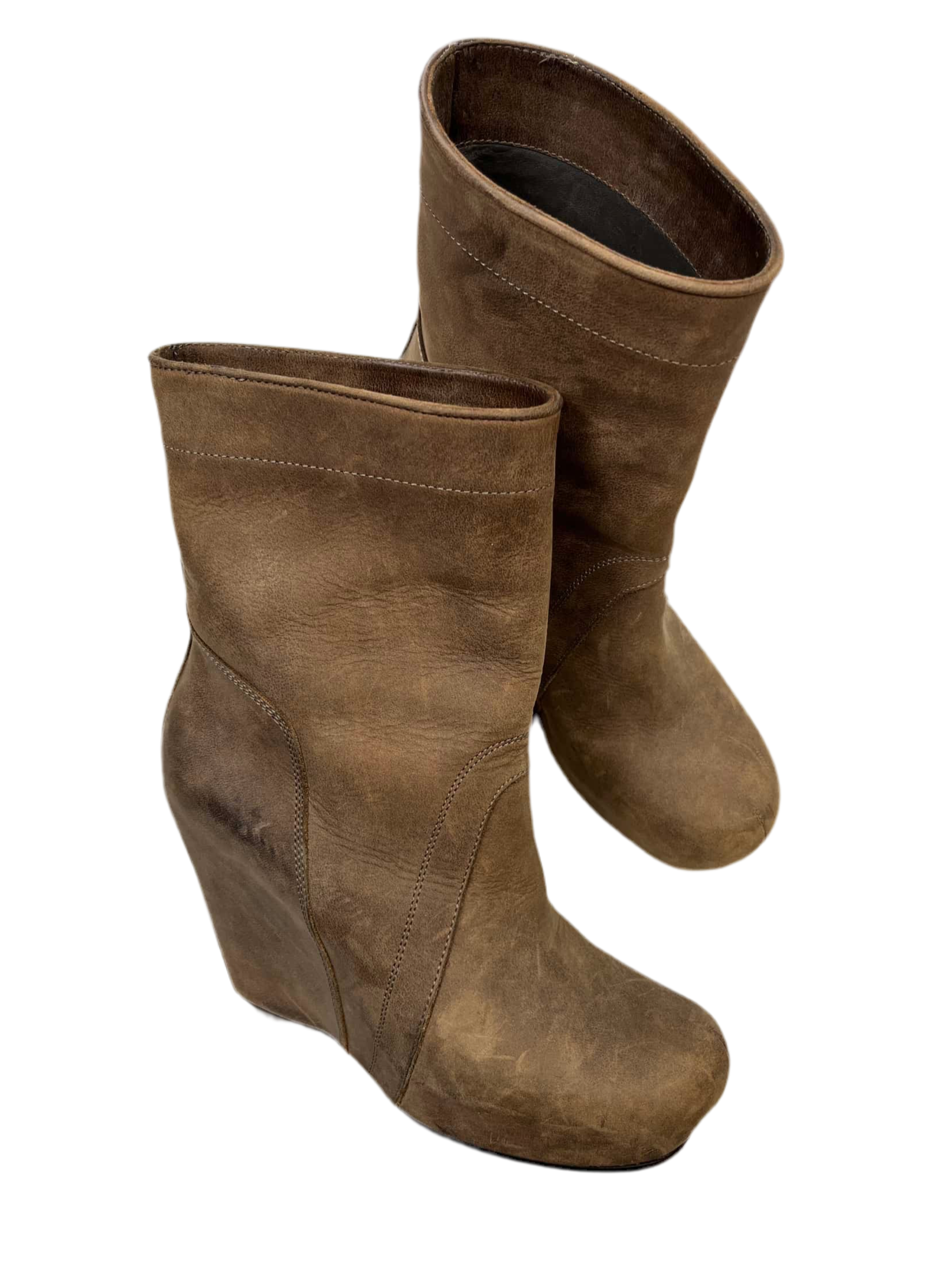 Early 00s Rick Owens Wedge Ankle Heels