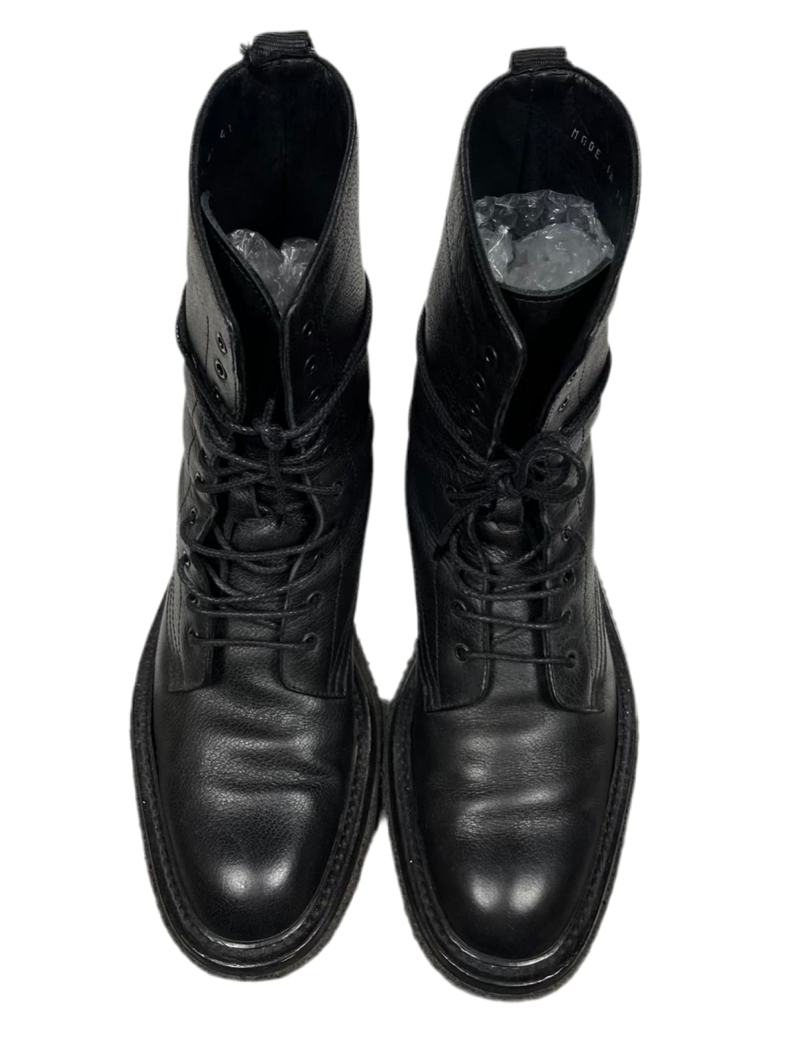 F/W07 DIOR HOMME Military Leather Combat Boots