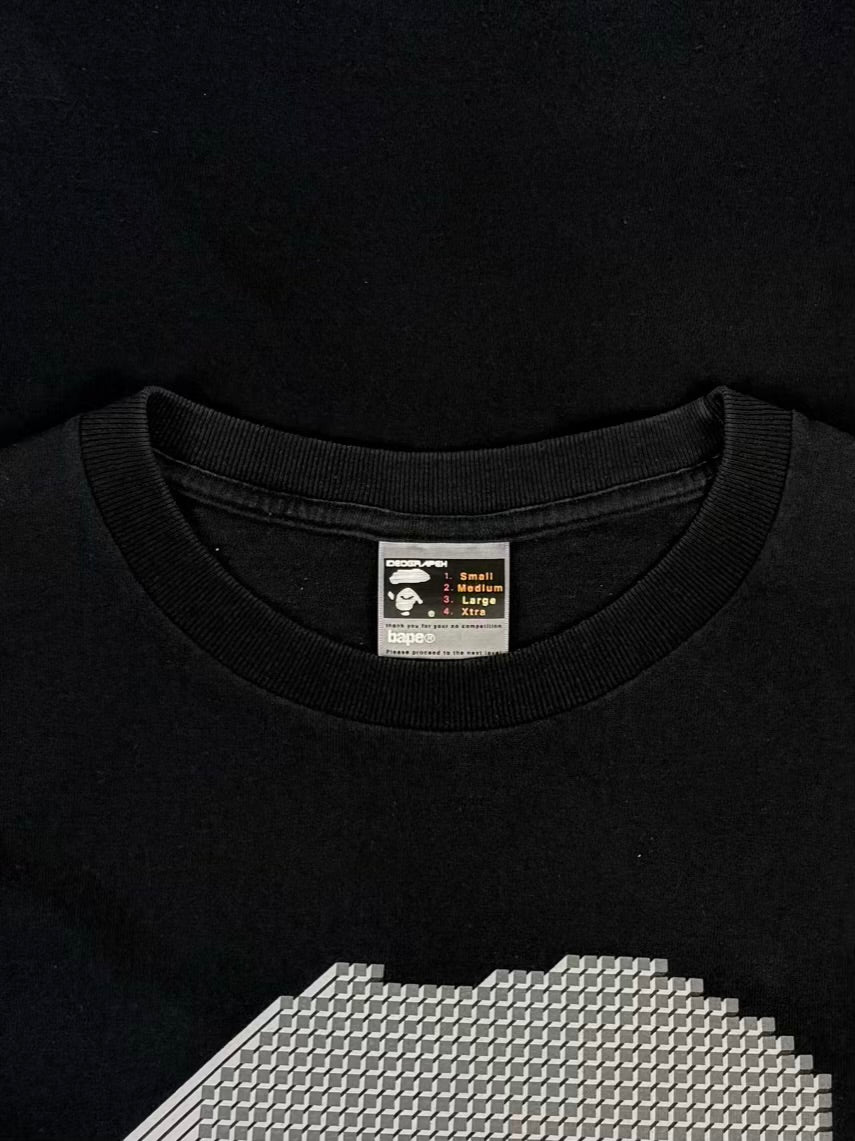 Early 00s BAPE “Digital Ape” Tee