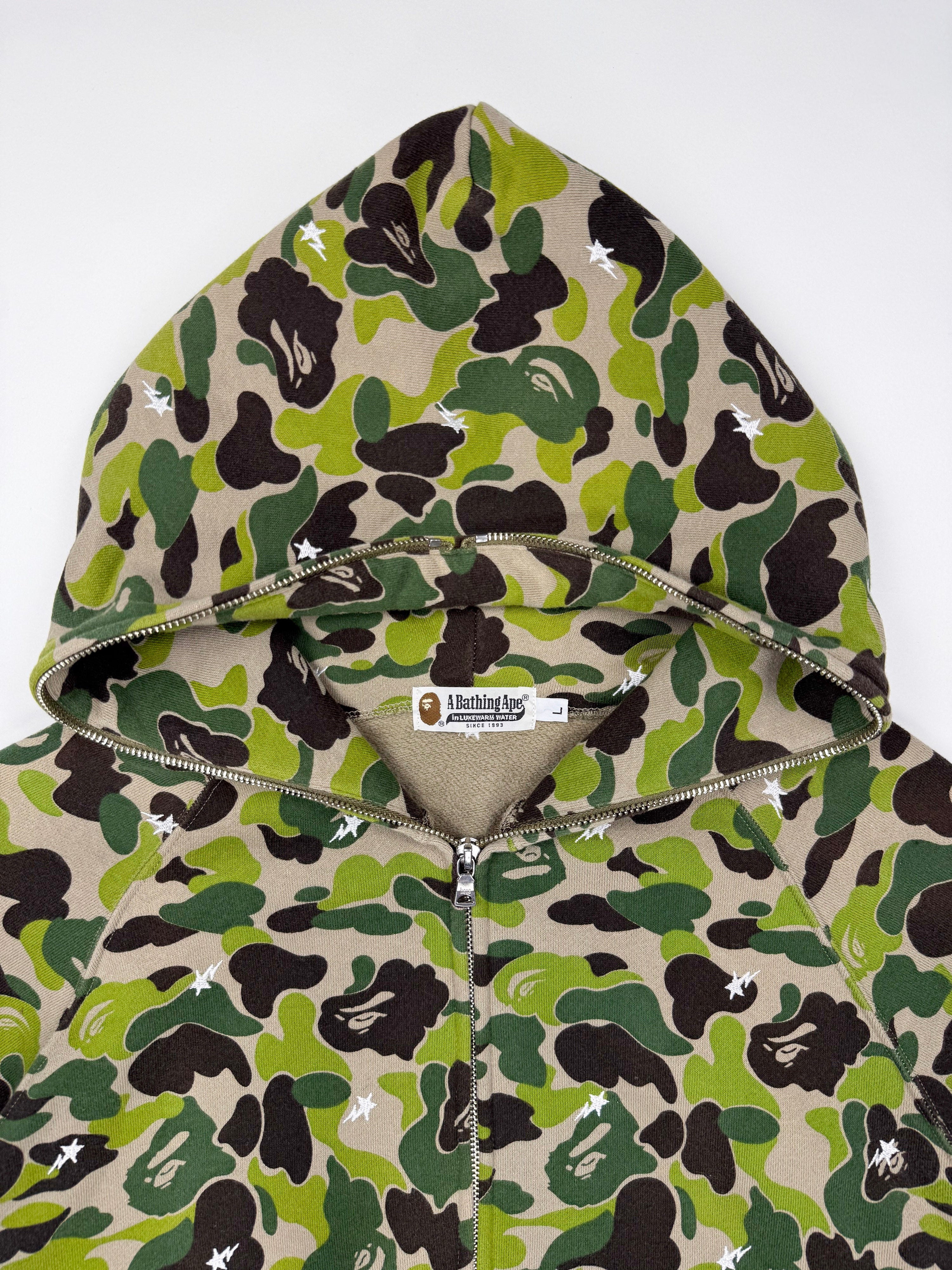 2010 BAPE “STA” ABC Camo Full-Zip Hoodie