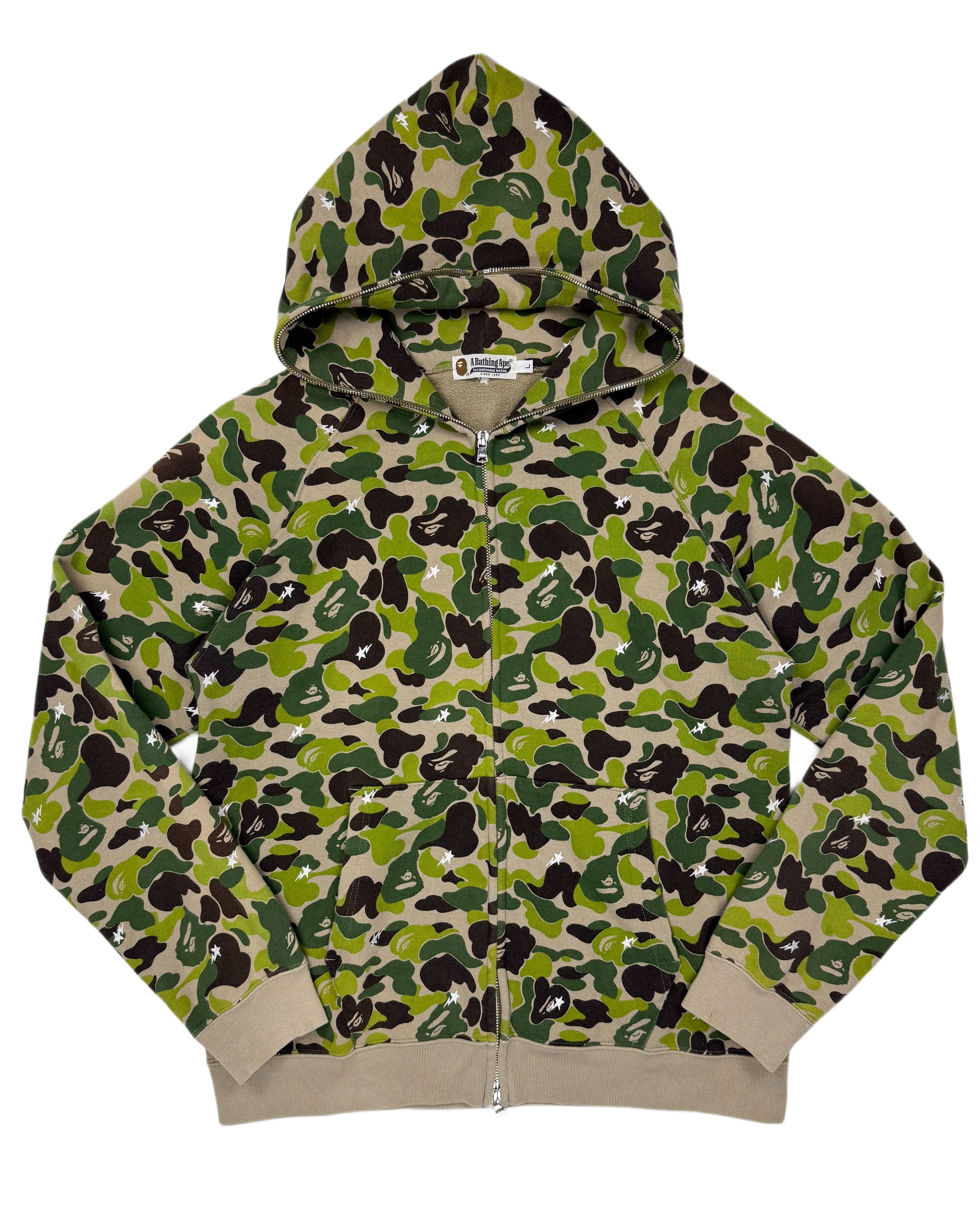 2010 BAPE “STA” ABC Camo Full-Zip Hoodie