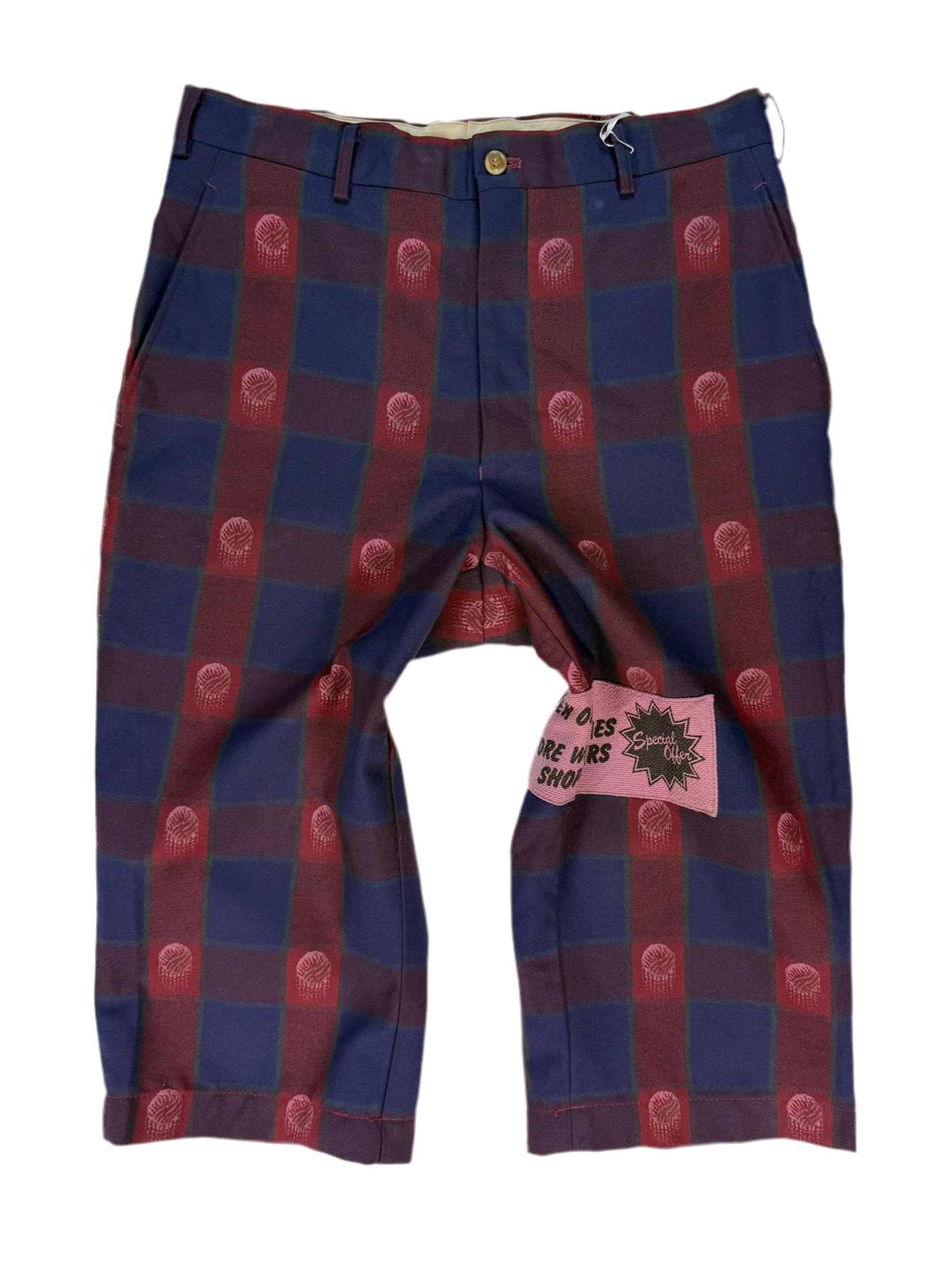 AW08 COMME des GARCONS HOMME PLUS Patch Shorts