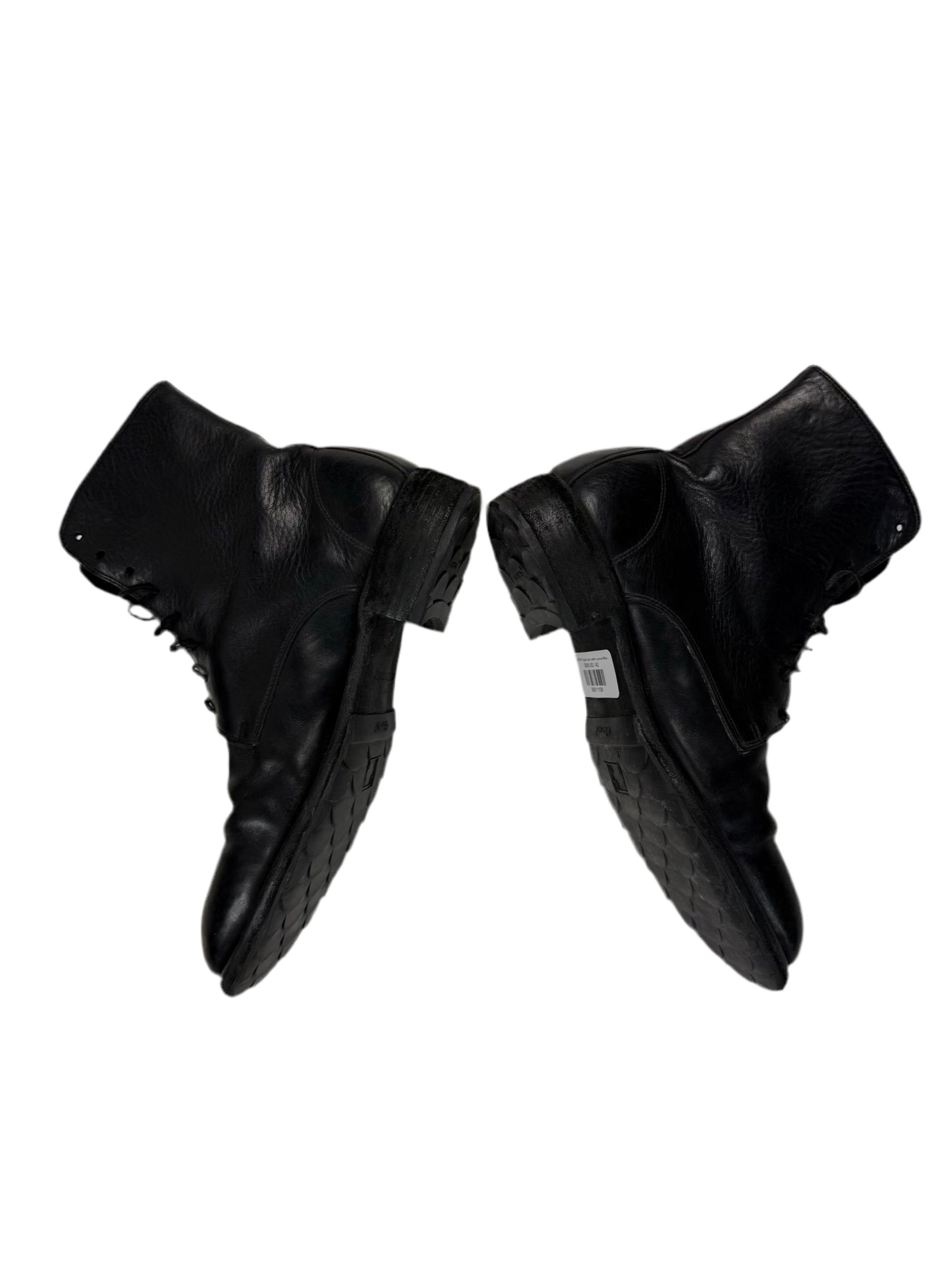 GUIDI ‘995’ Full-grain Calf Leather Lace-up Military Boots