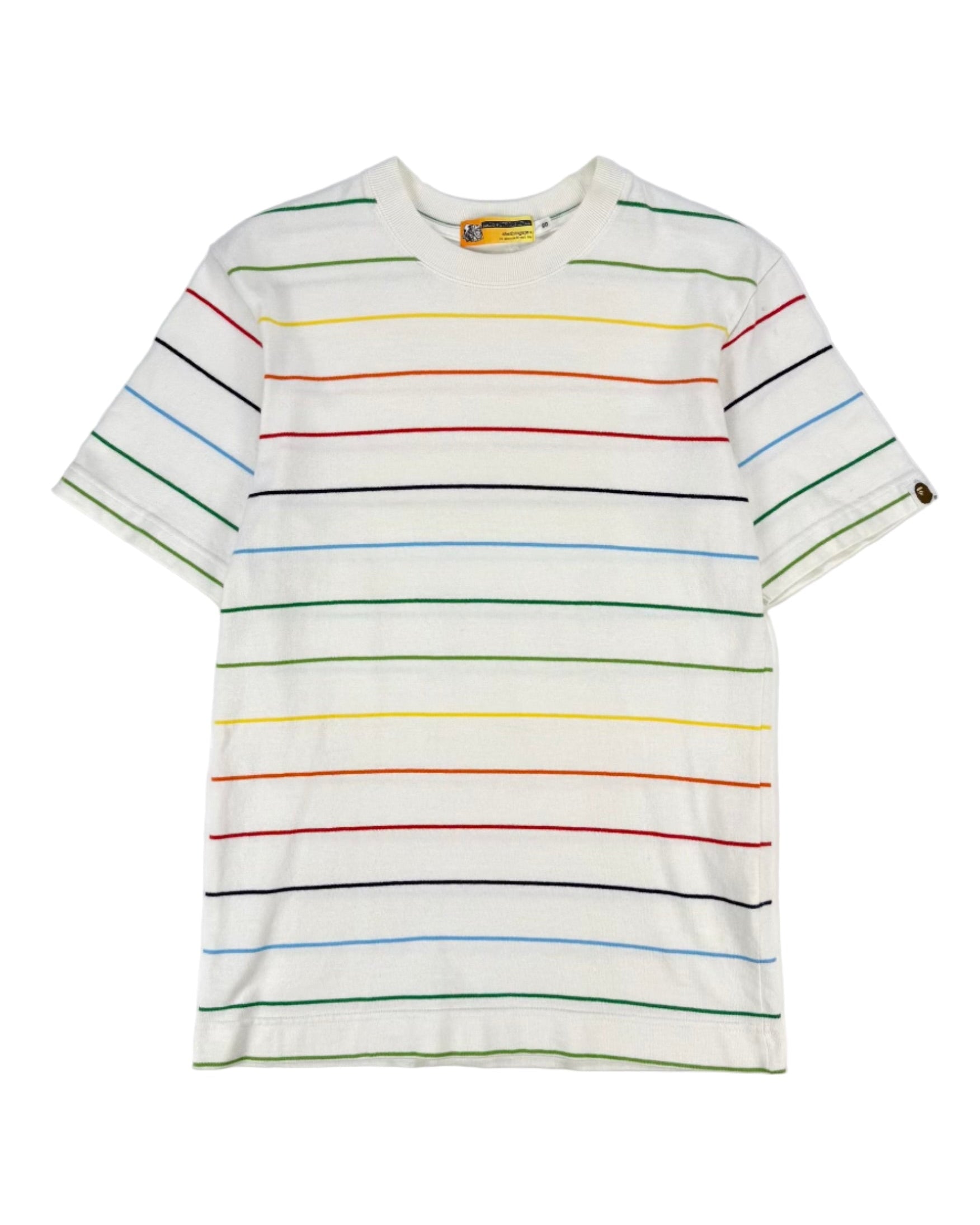 Early 00s BAPE Rainbow Stripe Tee