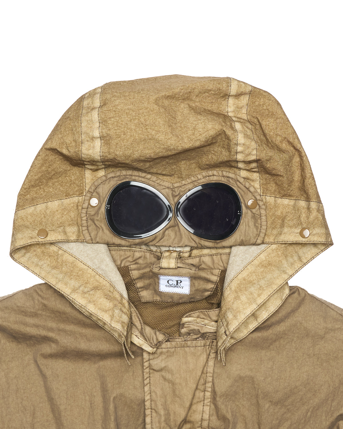 C.P. Company Khaki 50 Fili Gum Goggle Jacket