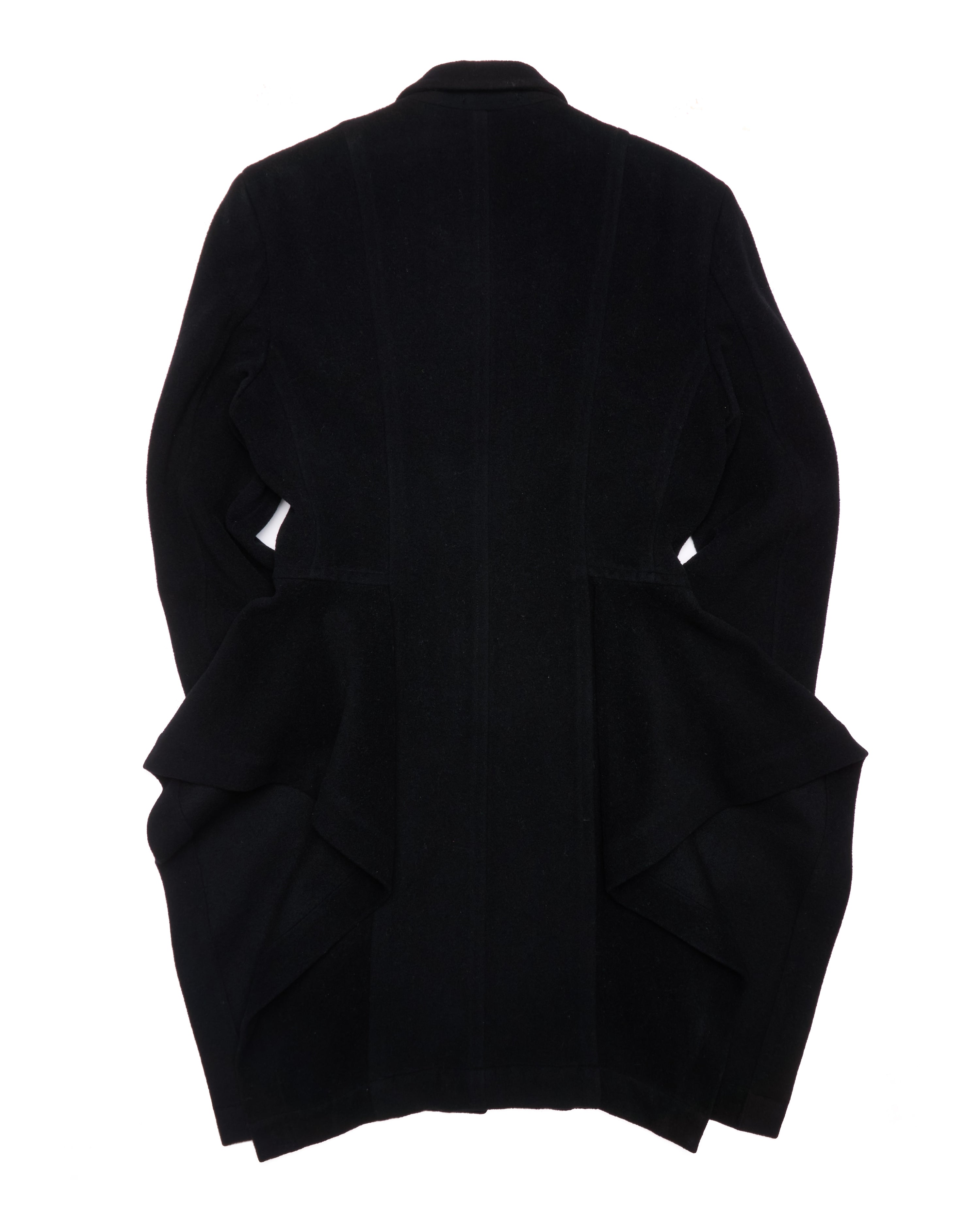 Late 80s COMME des GARÇONS Asymmetric Wool Victorian Tailcoat