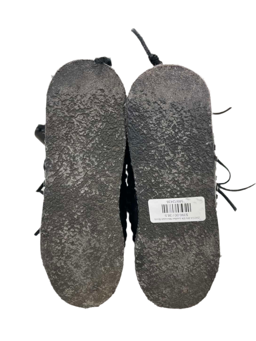 00s ZUCCA Elk Leather Moccasin Boots