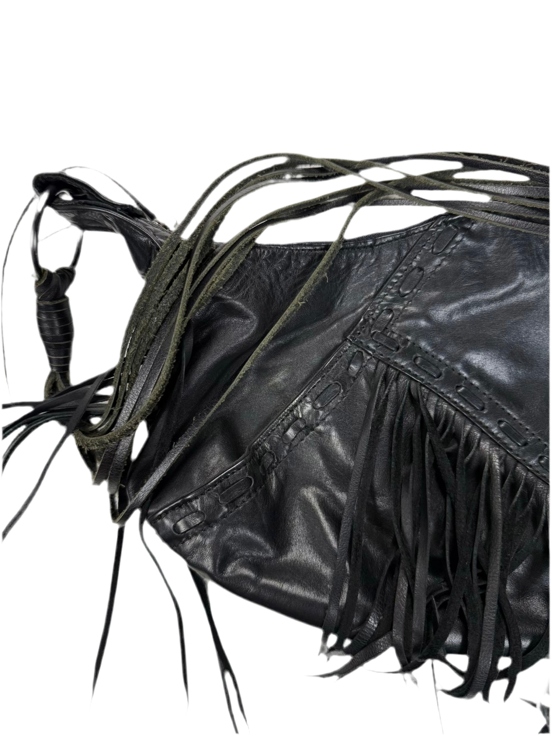 Early 00s 5351 Pour Les Femmes Western Fringe Bag