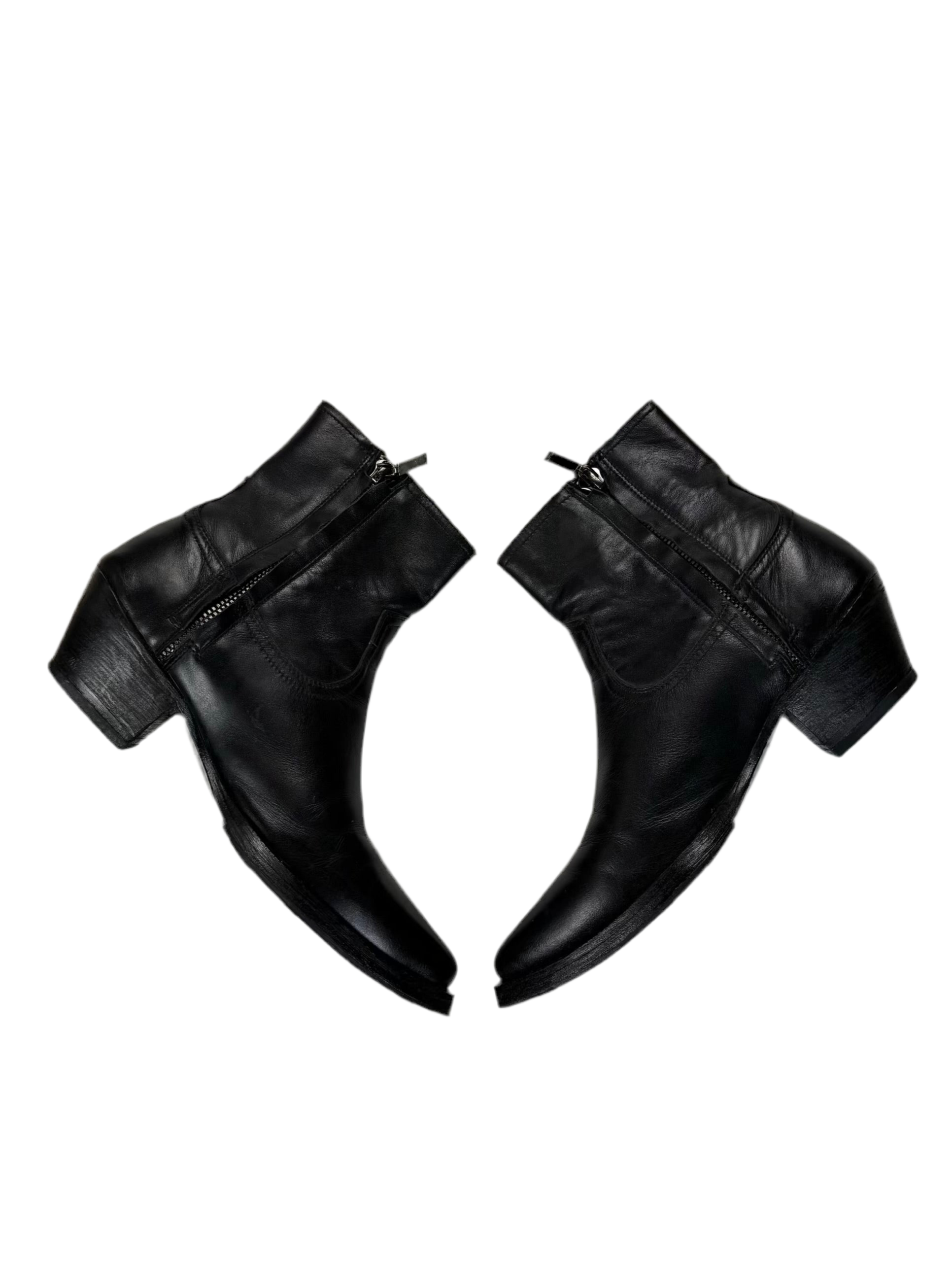 Saint Laurent Paris SS22 40mm ‘Lukas’ Western Boots