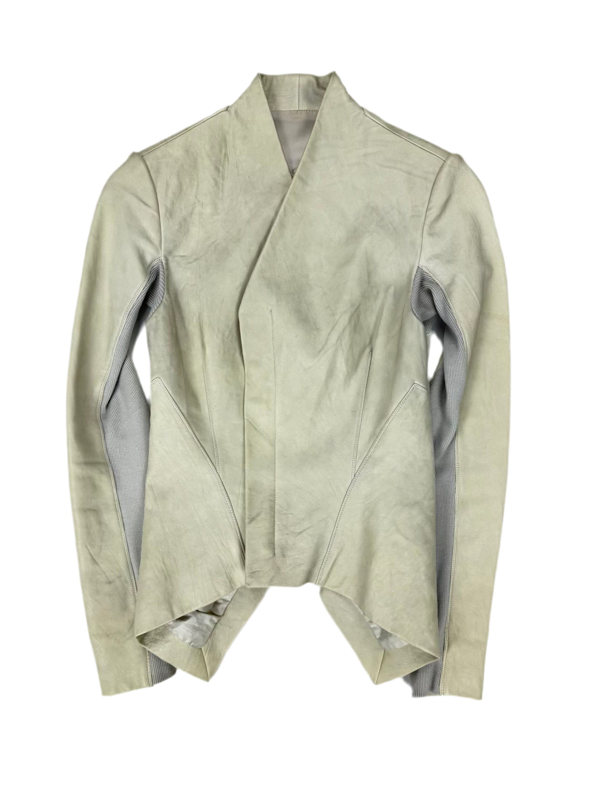 FW/09 Rick Owens "CRUST"  Leather Jacket