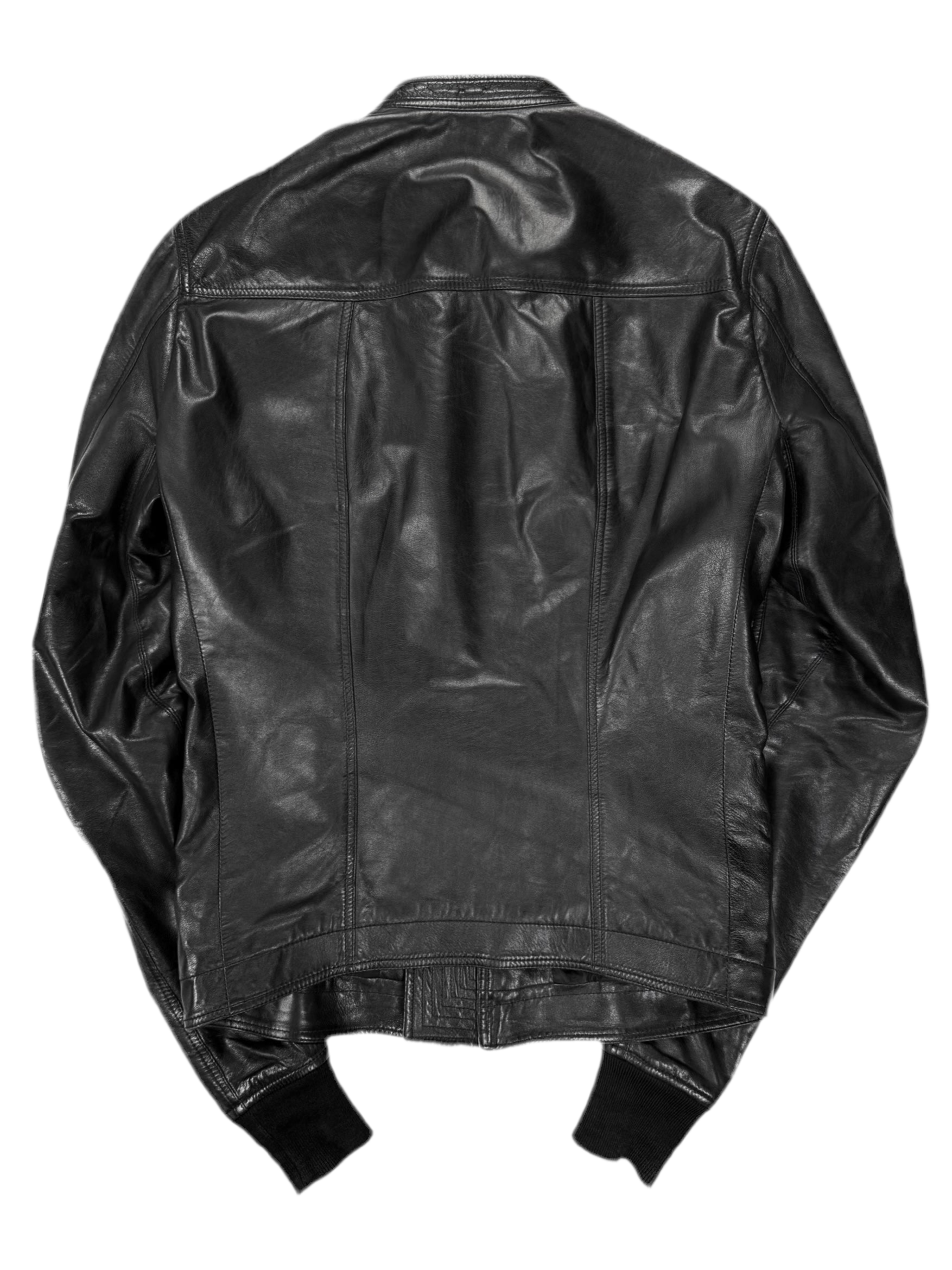 S/S15 “FAUN” Rick Owens Calfskin Leather Sternberg Jacket