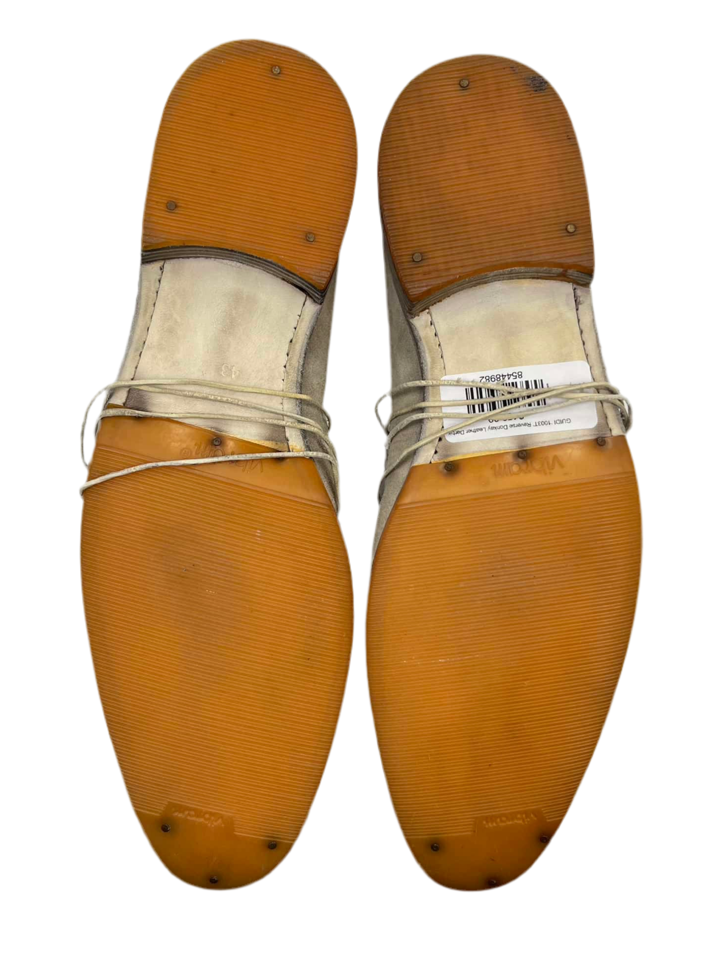 GUIDI ‘1003T’ Reverse Donkey Leather Derbies