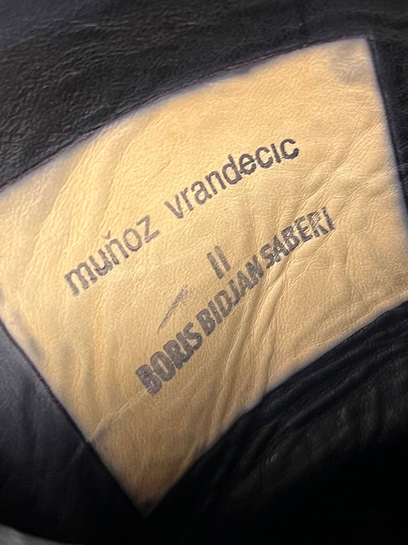 F/W14-15 Boris Bidjan Saberi x Munoz Vrandecic ‘BOOT1-F235’