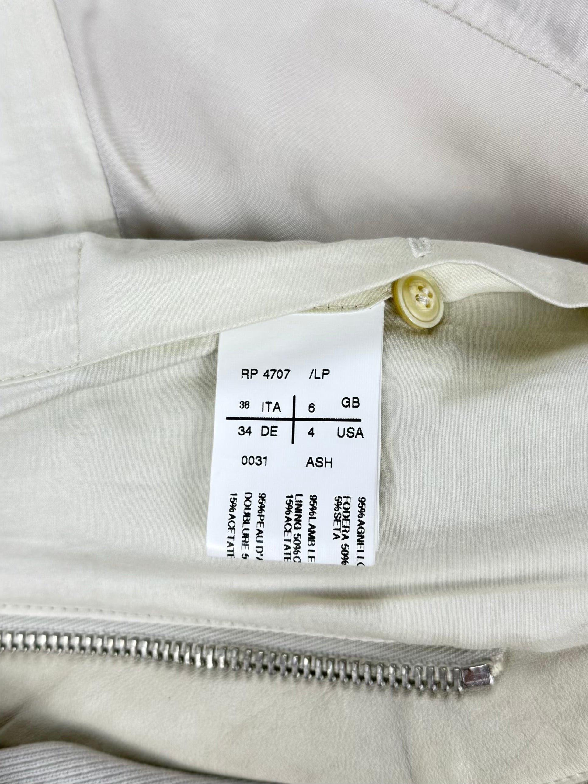 FW/09 Rick Owens "CRUST"  Leather Jacket