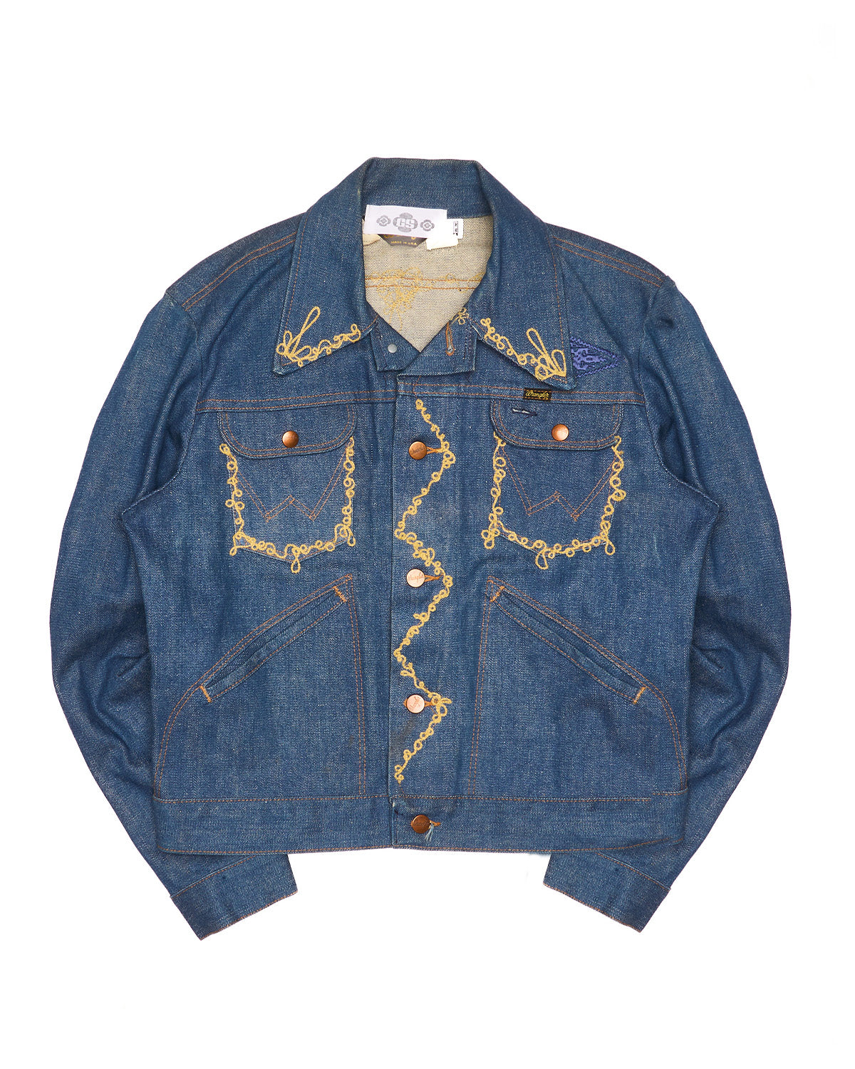 Denim Dealer x Knock Twice™ Chainstitch Wrangler Jacket