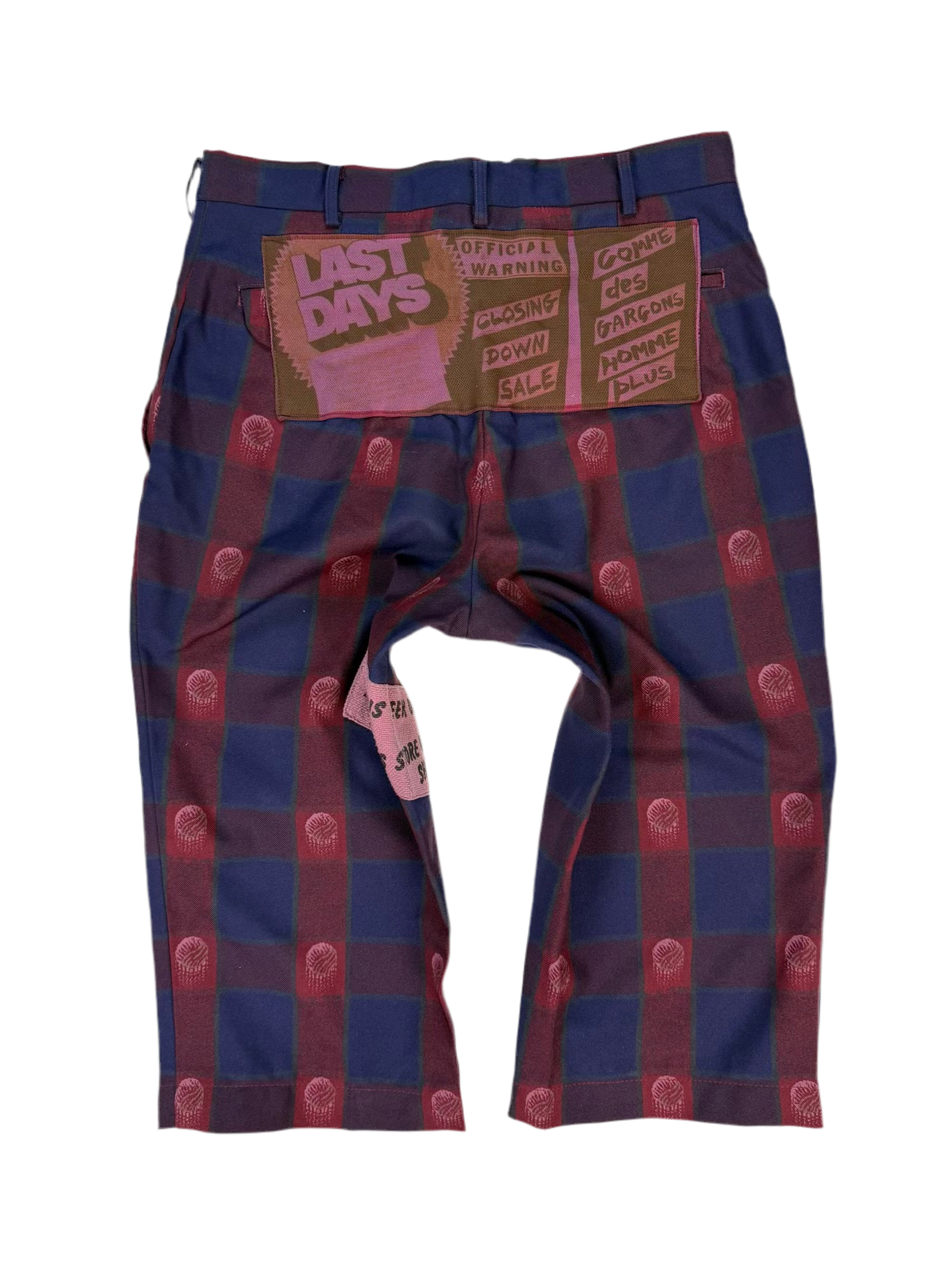 AW08 COMME des GARCONS HOMME PLUS Patch Shorts