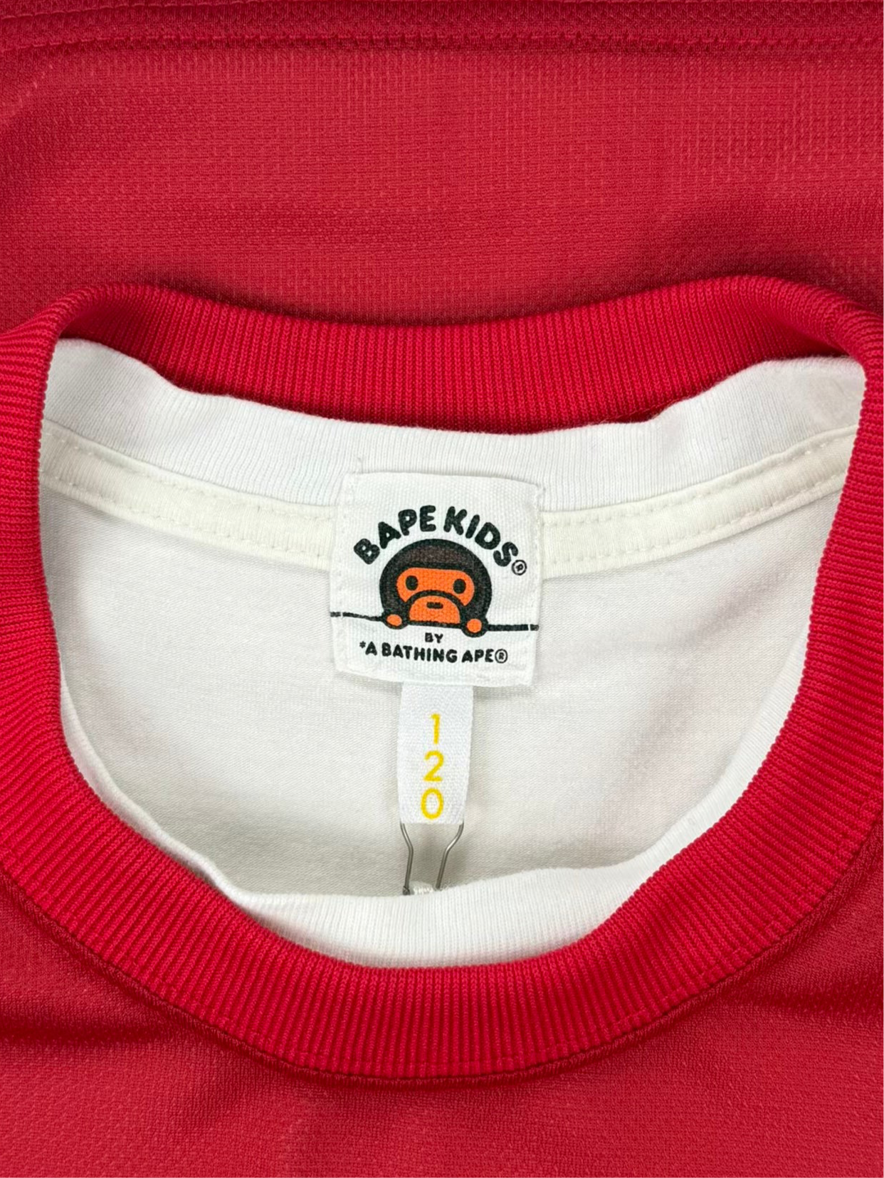 Early 00s APE Jersey Baby Tee