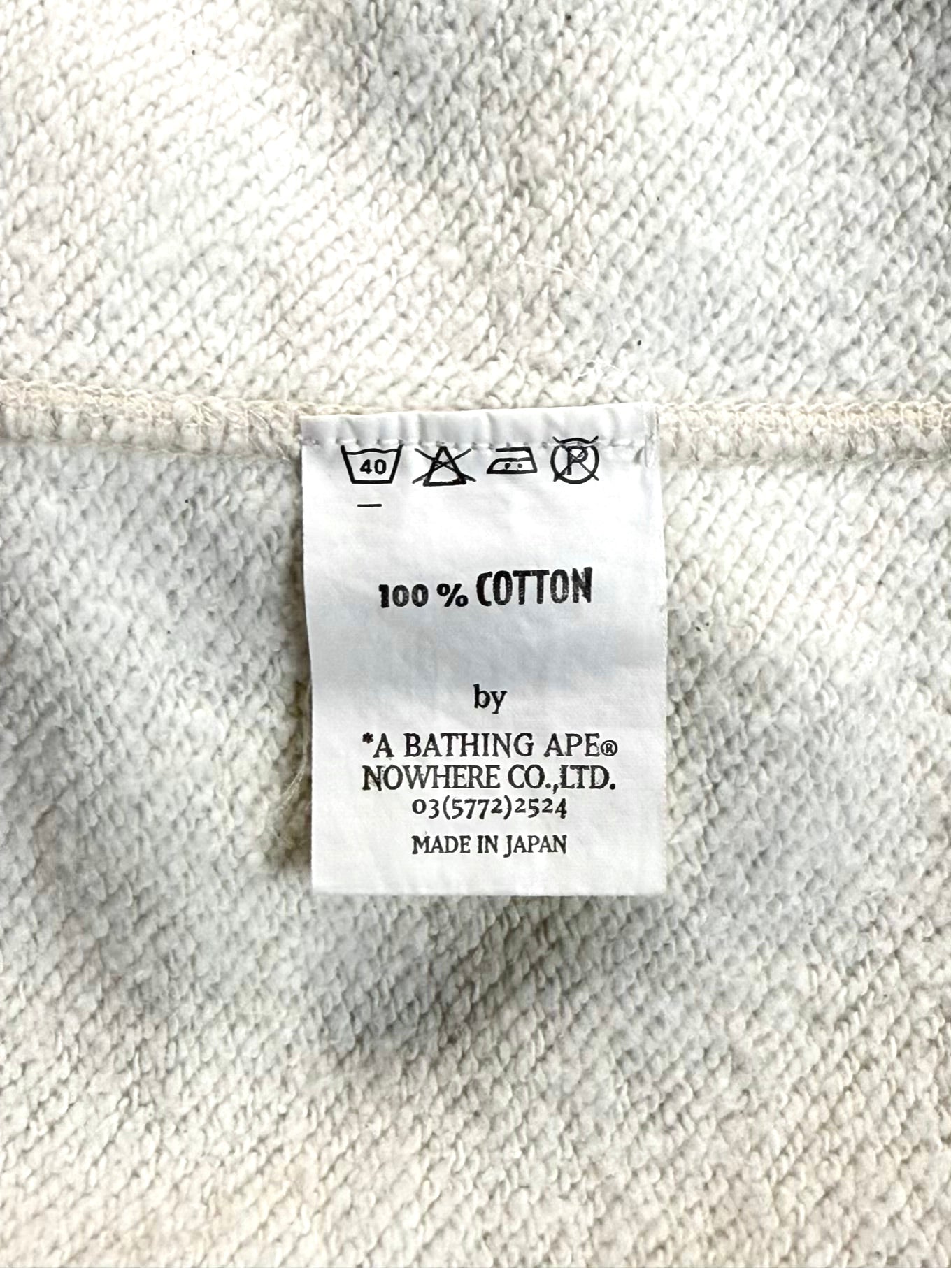 Late 90s APE ANSKA Sweat Tee