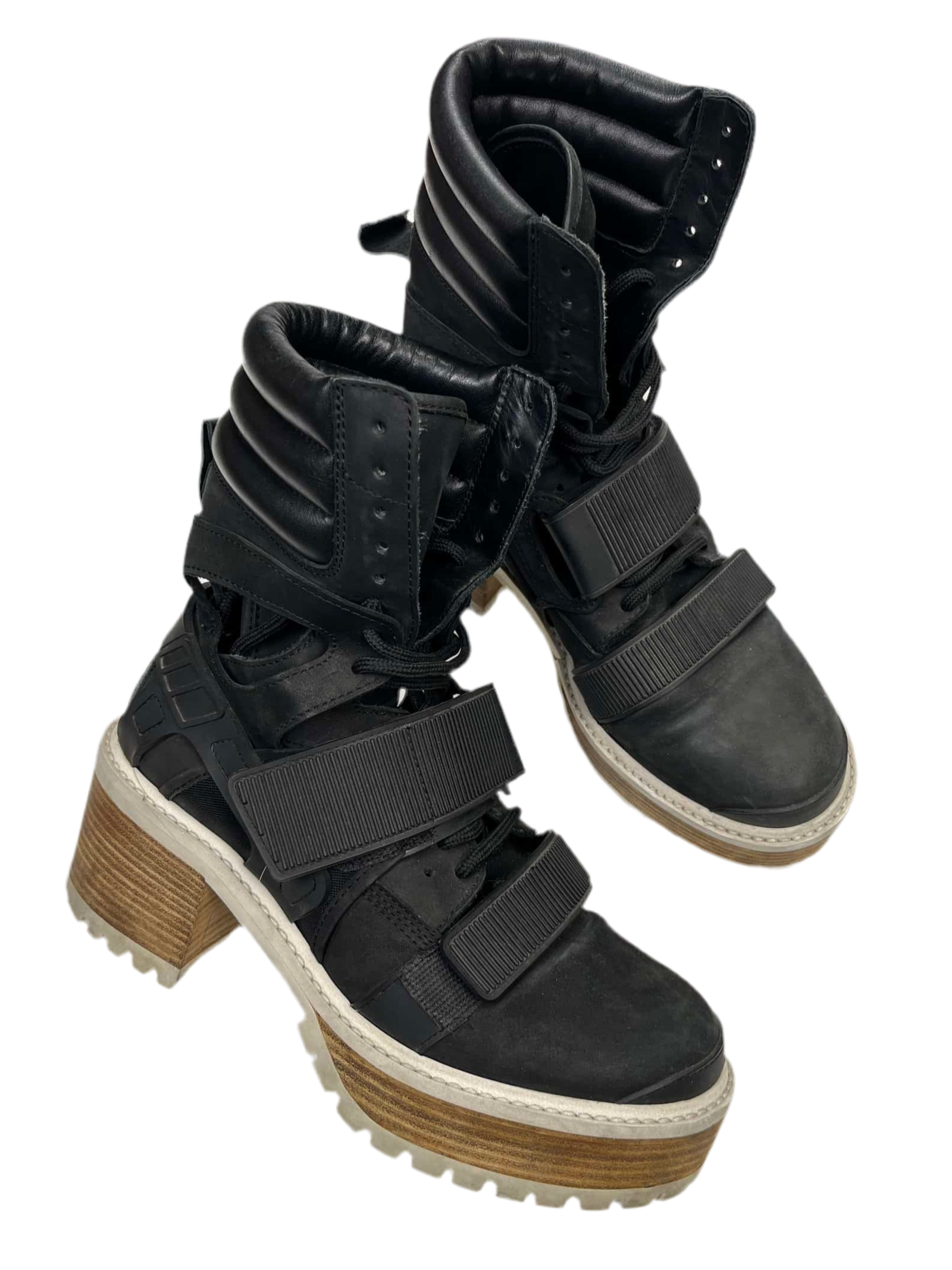 F/W15 Hood By Air ‘Avalanche’ Platform Heels Boots