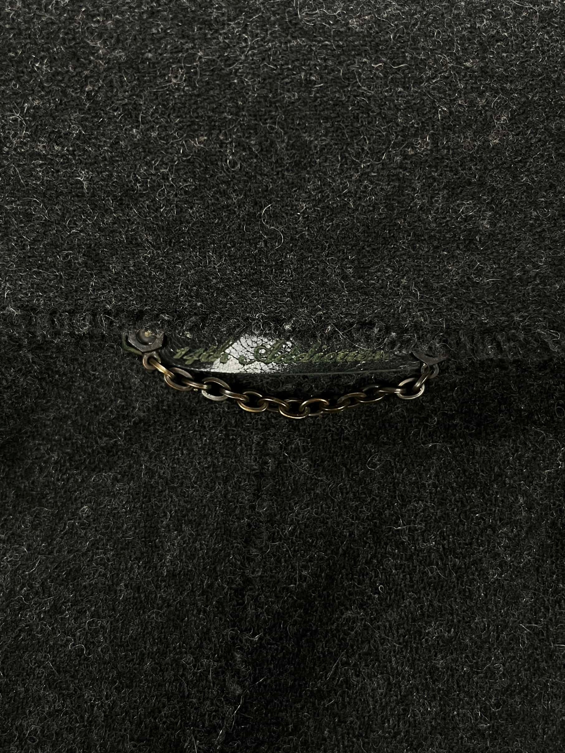 F/W11 14thAddiction Angora Wool Horned Coat