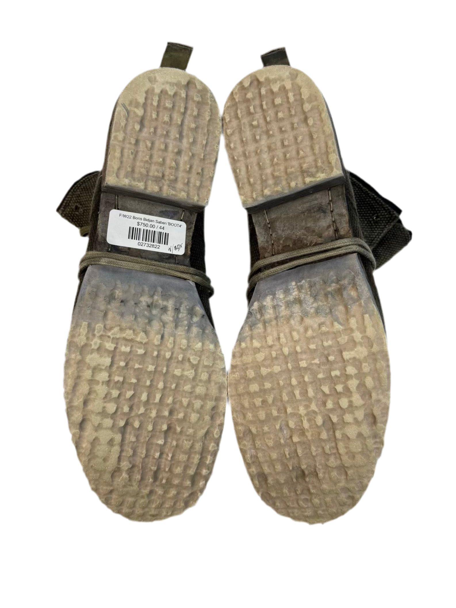 F/W22 Boris Bidjan Saberi 'BOOT4' Hiking Derbies