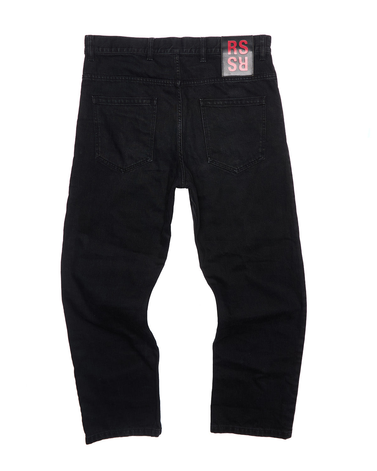 S/S17 RAF SIMONS Low Crotch Black Jeans