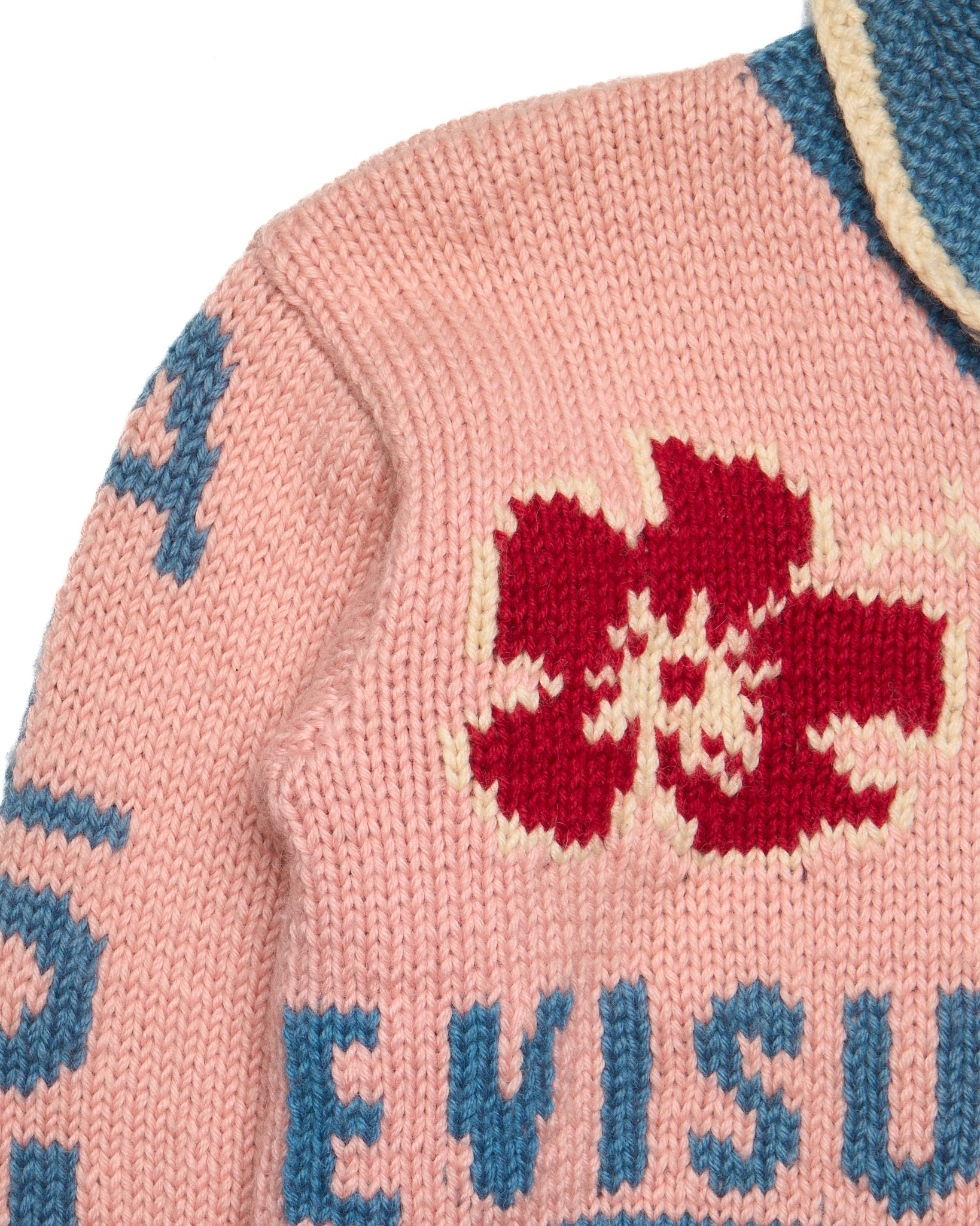 90s Evisu Donna Love Cowichan Knit