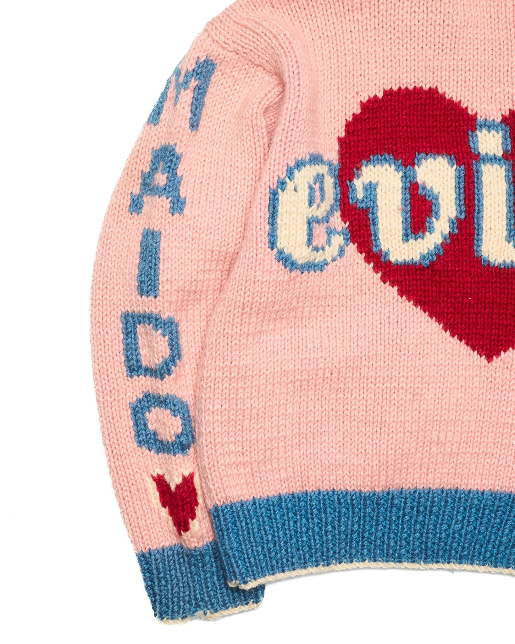 90s Evisu Donna Love Cowichan Knit