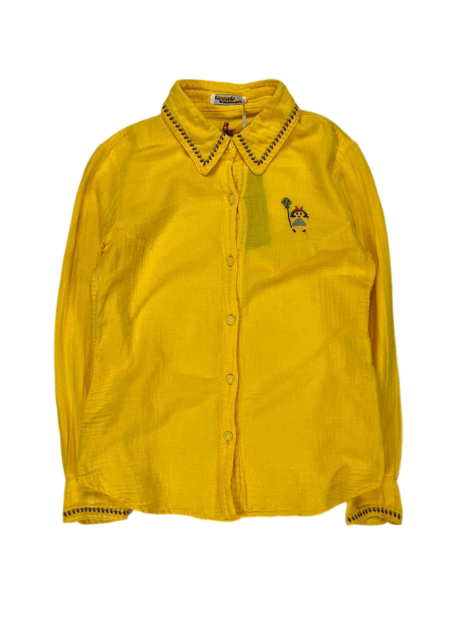 90s Hysteric Glamour Skull Girl button up