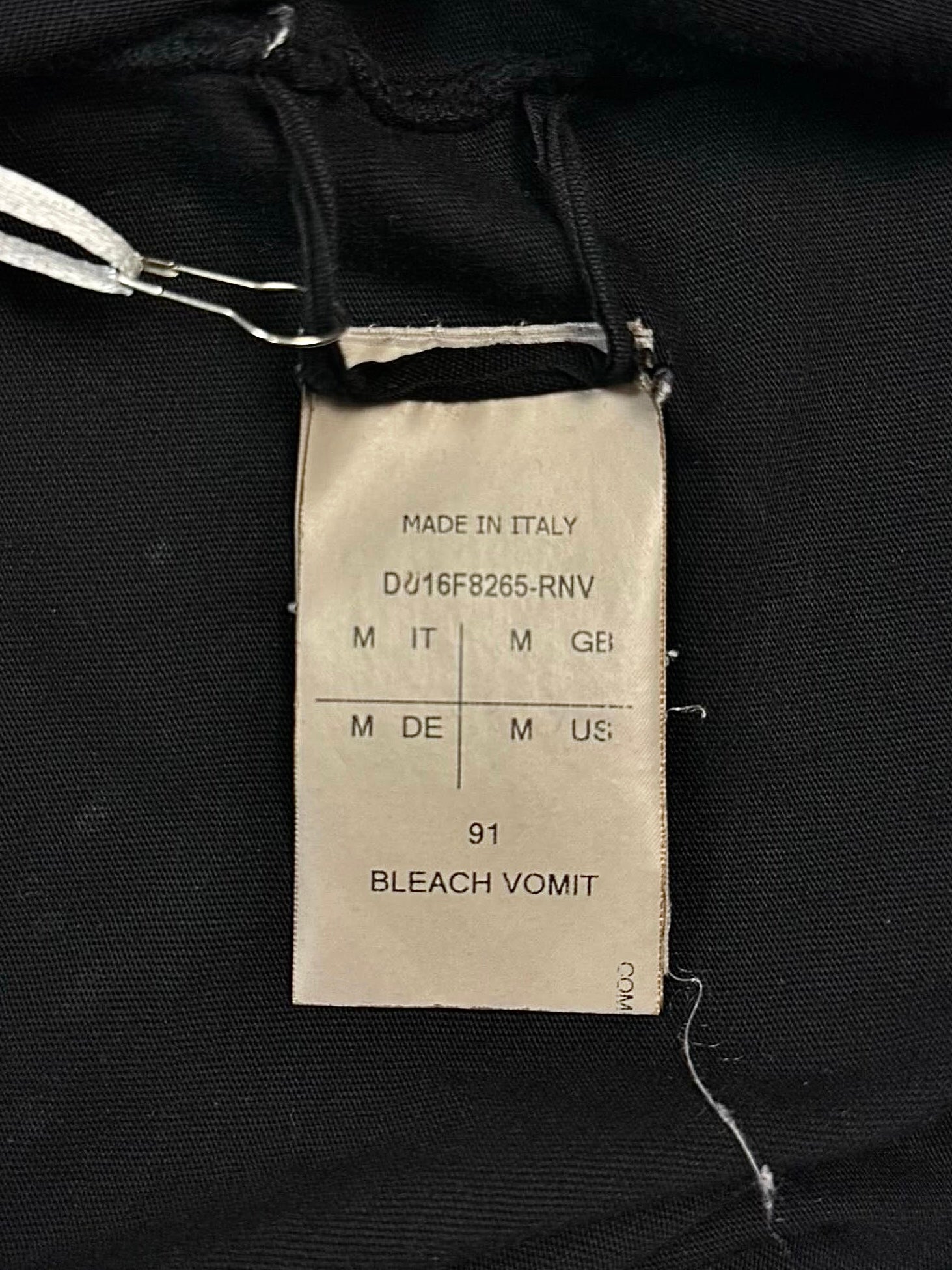 A/W16 “MASTODON” Rick Owens DRKSHDW Bleached Vomit Long-sleeves