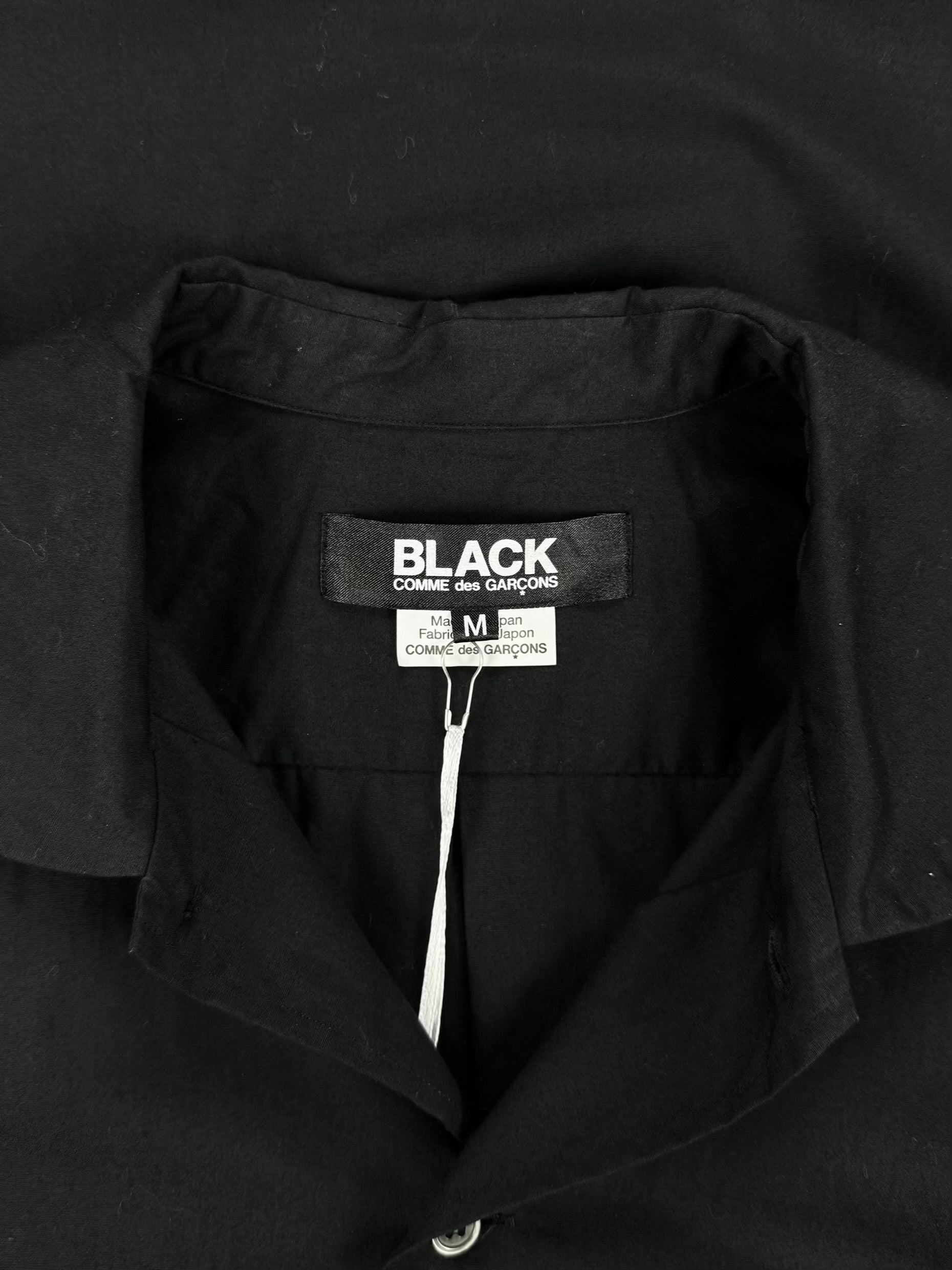 F/W18 COMME des GARÇONS BLACK Peter Pan Collared Shirt