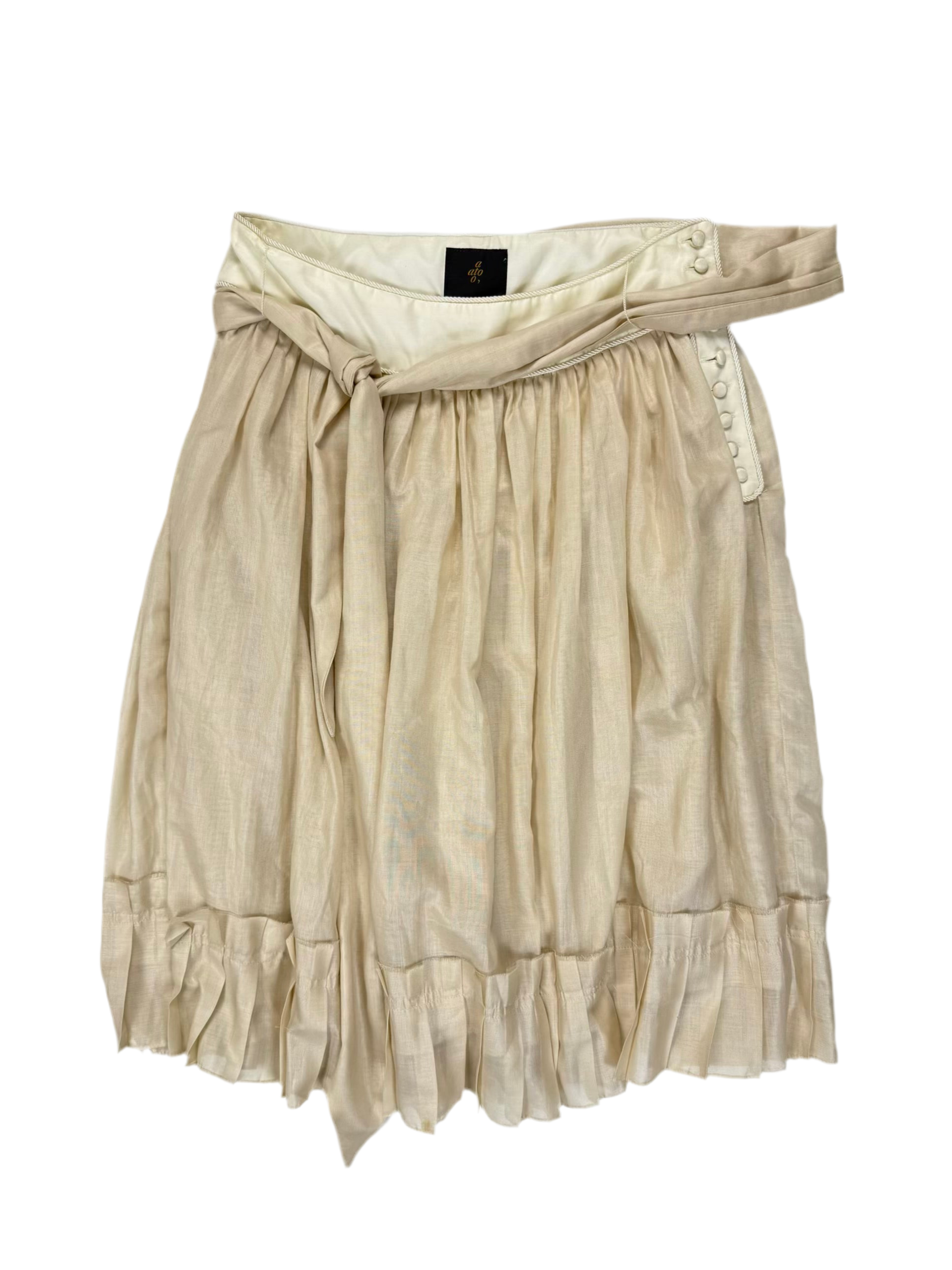 Early 00s a ato o flared skirt