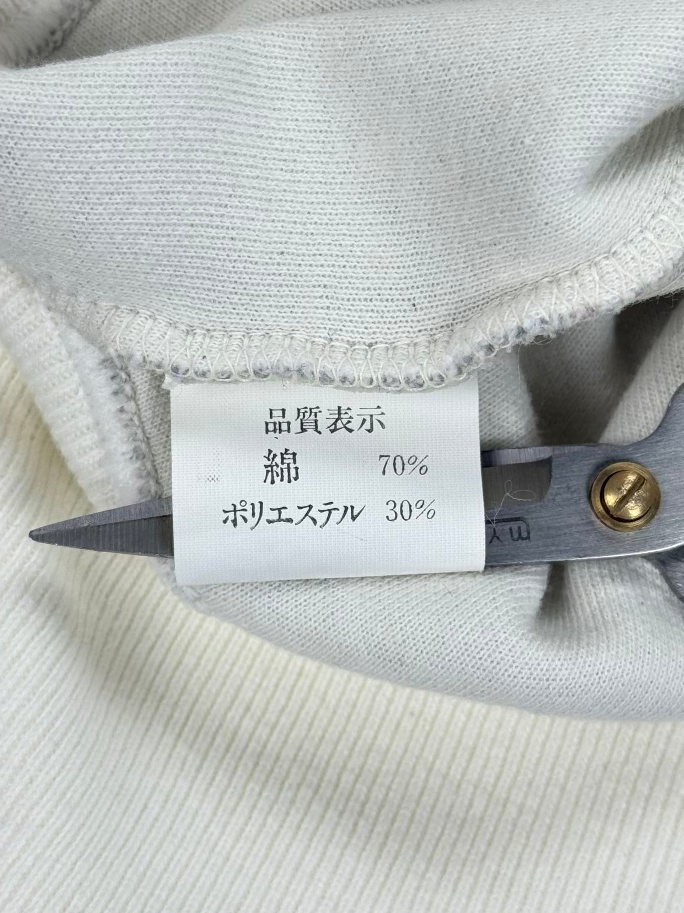 Early 90s EVIS DOWLUCK Two-Tone Crewneck