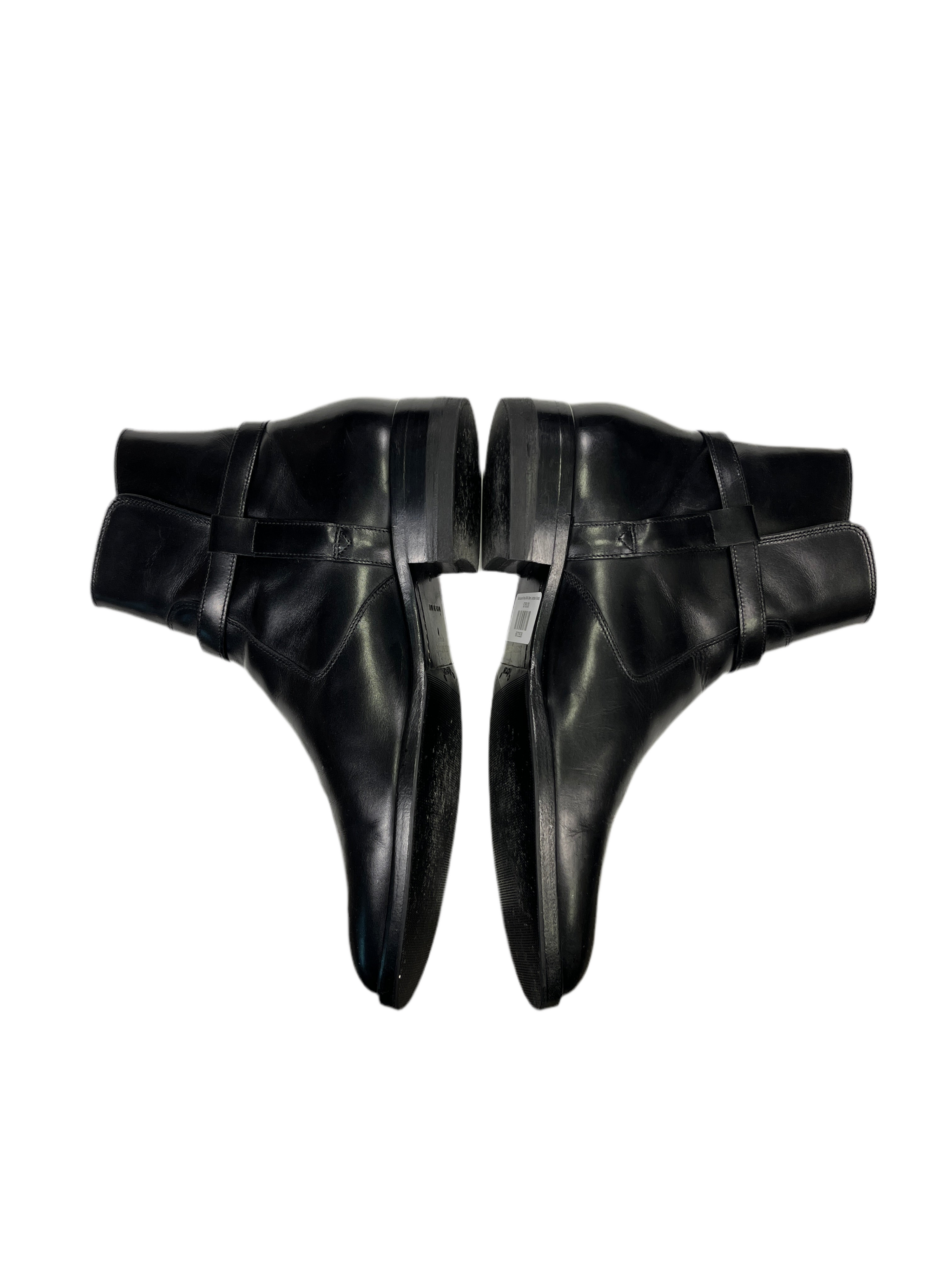 A/W14 Saint Laurent Paris 30mm ‘Jodhphur’ Leather Buckle Boots