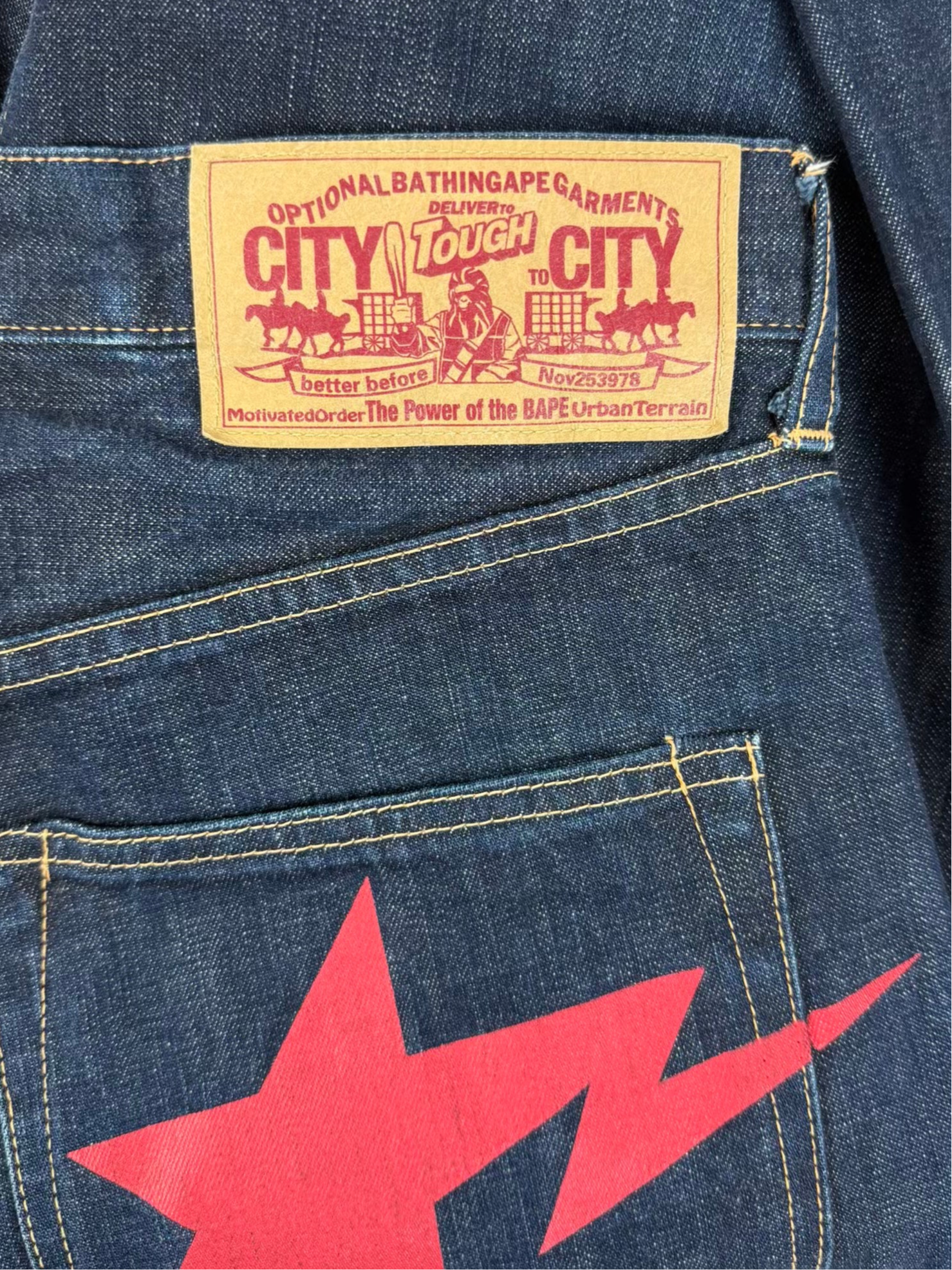 ‘05 APE “STA” Jeans
