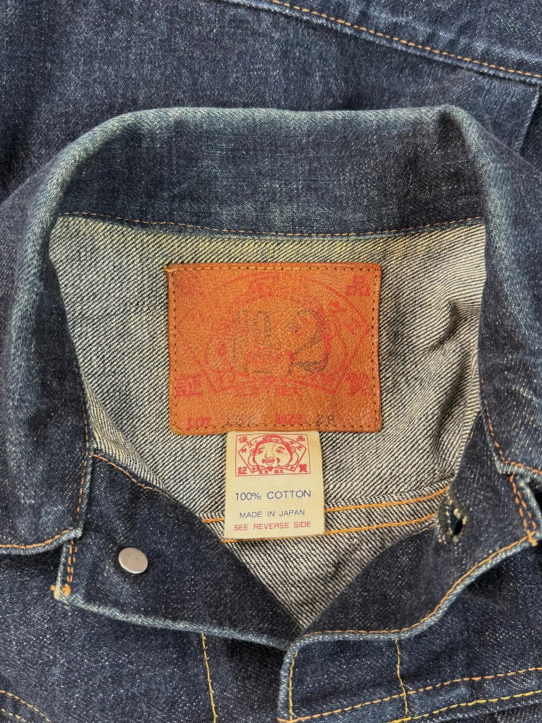 90s EVISU Type II Hand Paint Jacket