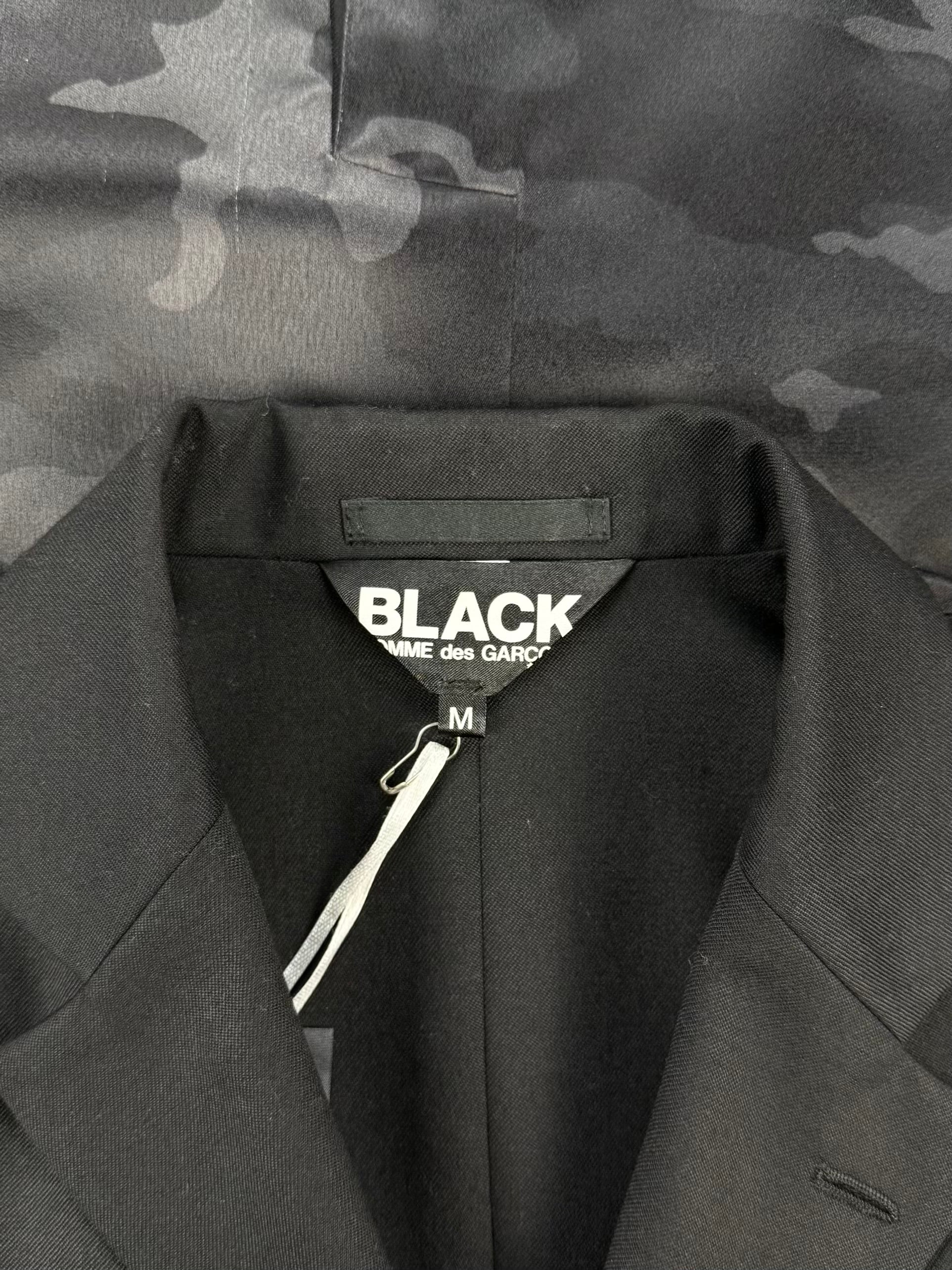 F/W18 COMME des GARÇONS BLACK Camo Print Blazer