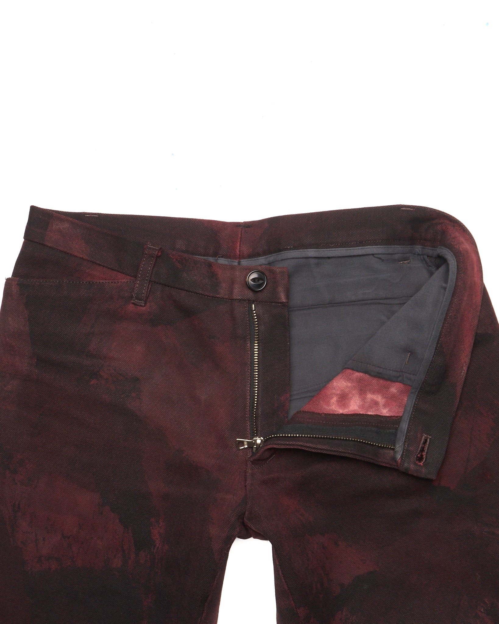 ATTACHMENT Corrosive Red Dyed Jeans