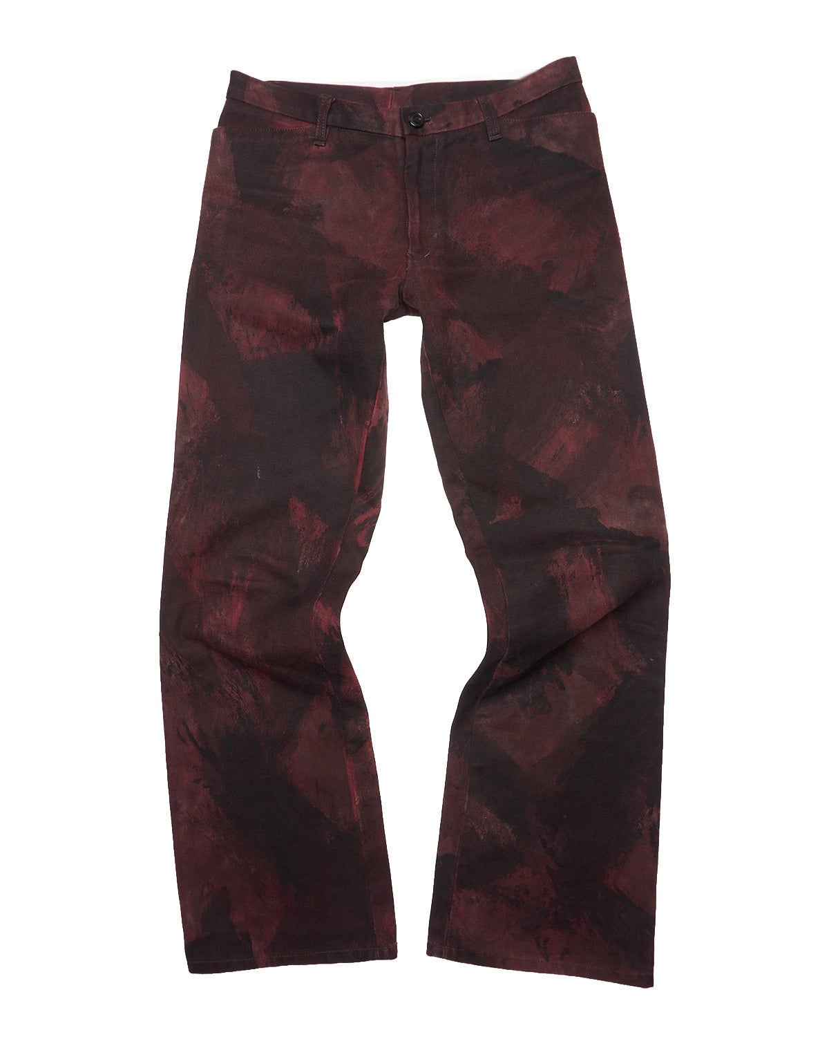 ATTACHMENT Corrosive Red Dyed Jeans