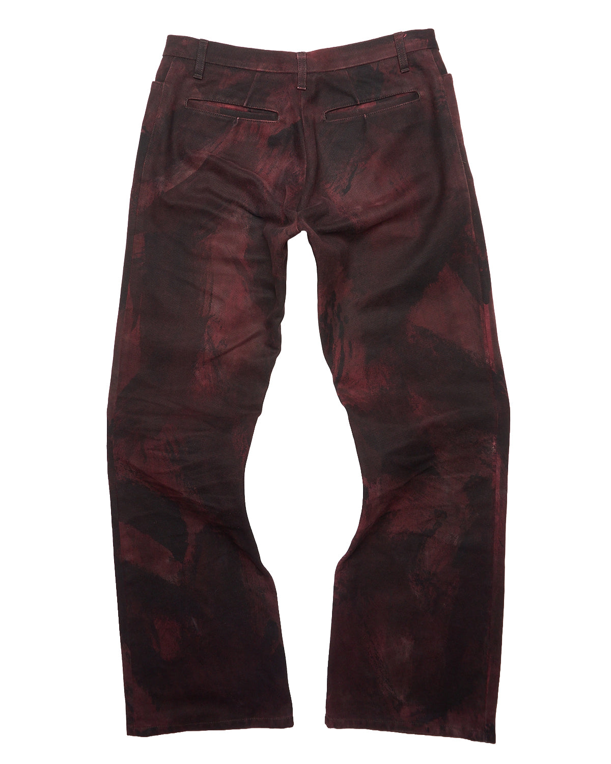 ATTACHMENT Corrosive Red Dyed Jeans