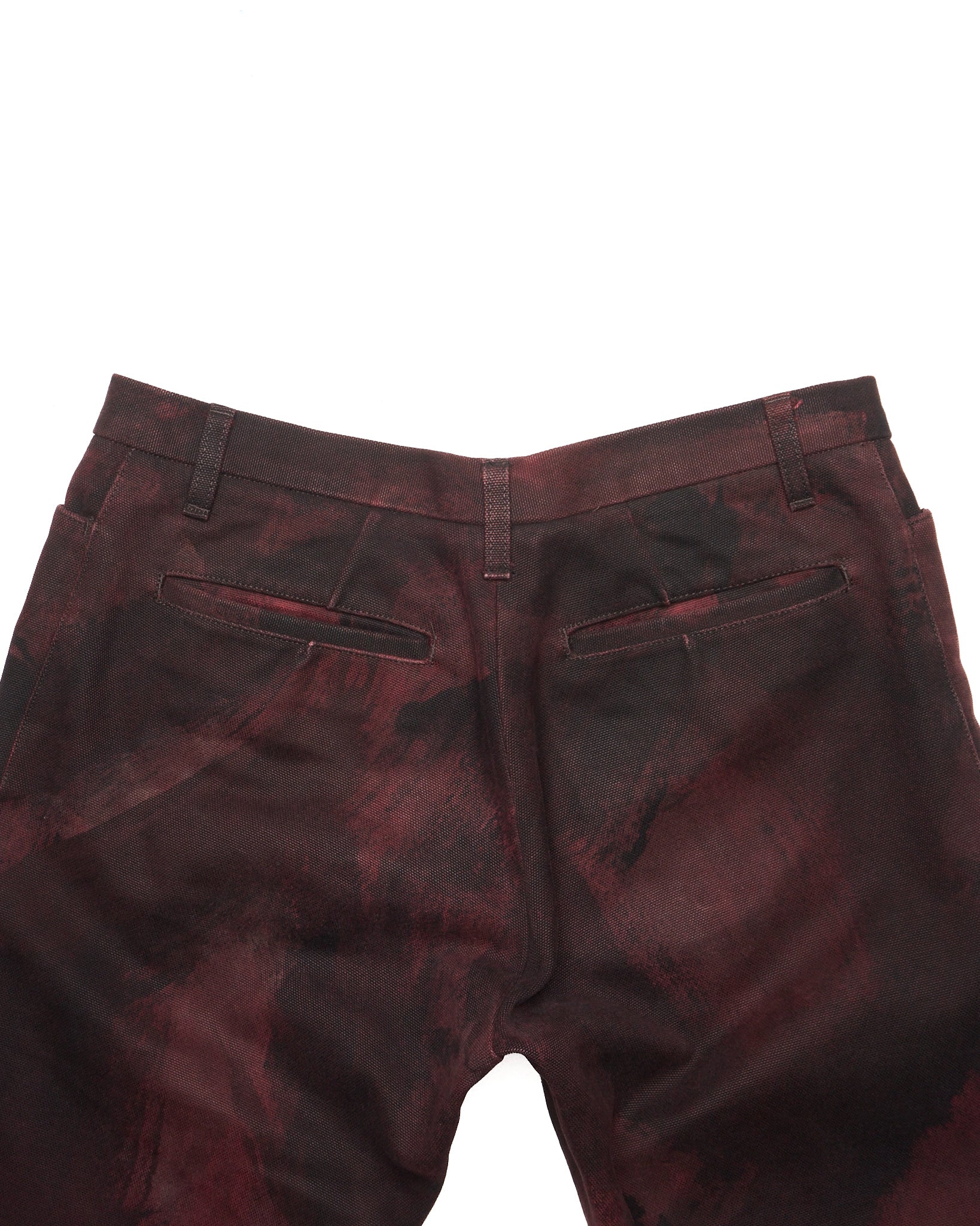 ATTACHMENT Corrosive Red Dyed Jeans