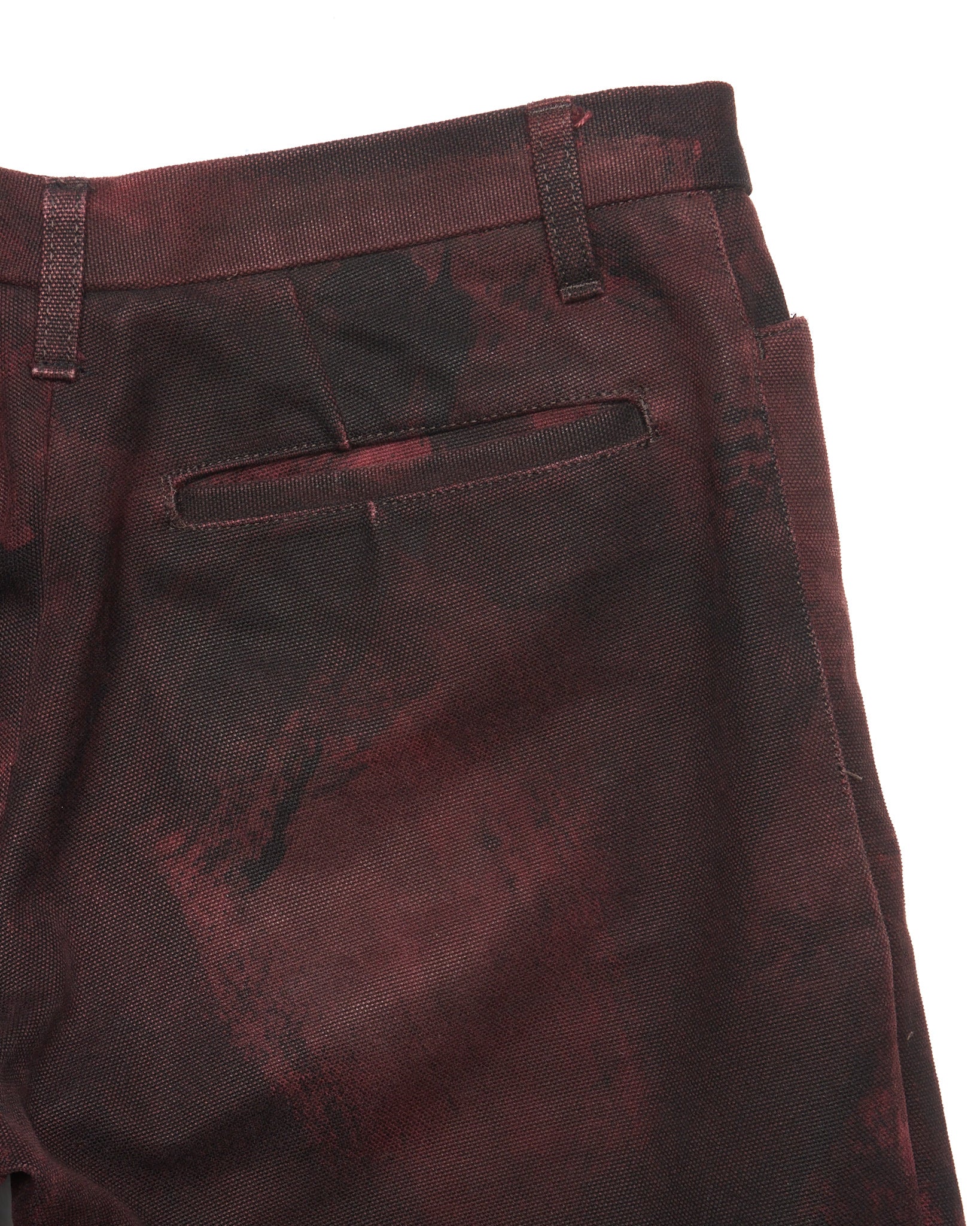 ATTACHMENT Corrosive Red Dyed Jeans