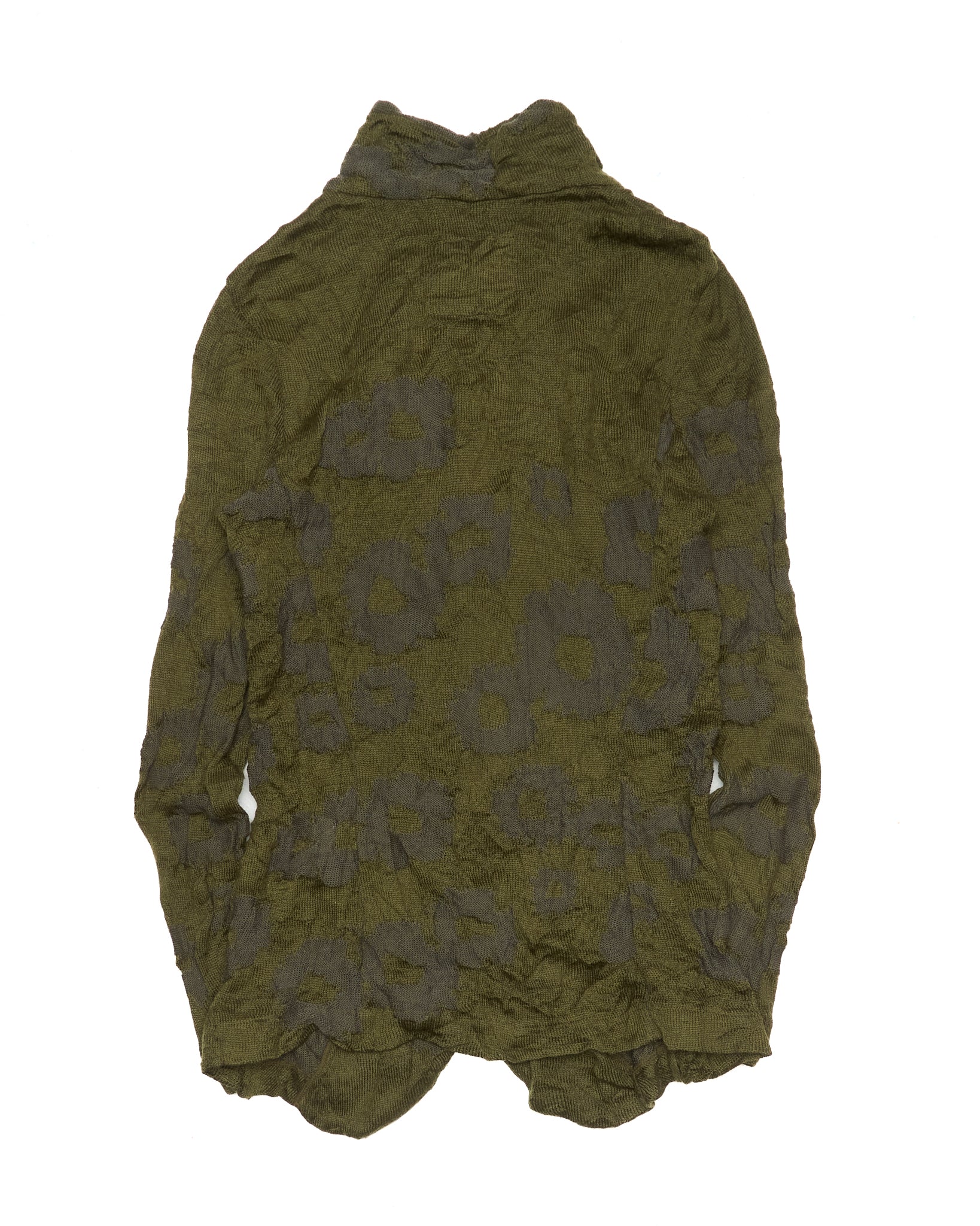 A/W01 Y’s by Yohji Yamamoto 
Khaki Knit Short Jacket