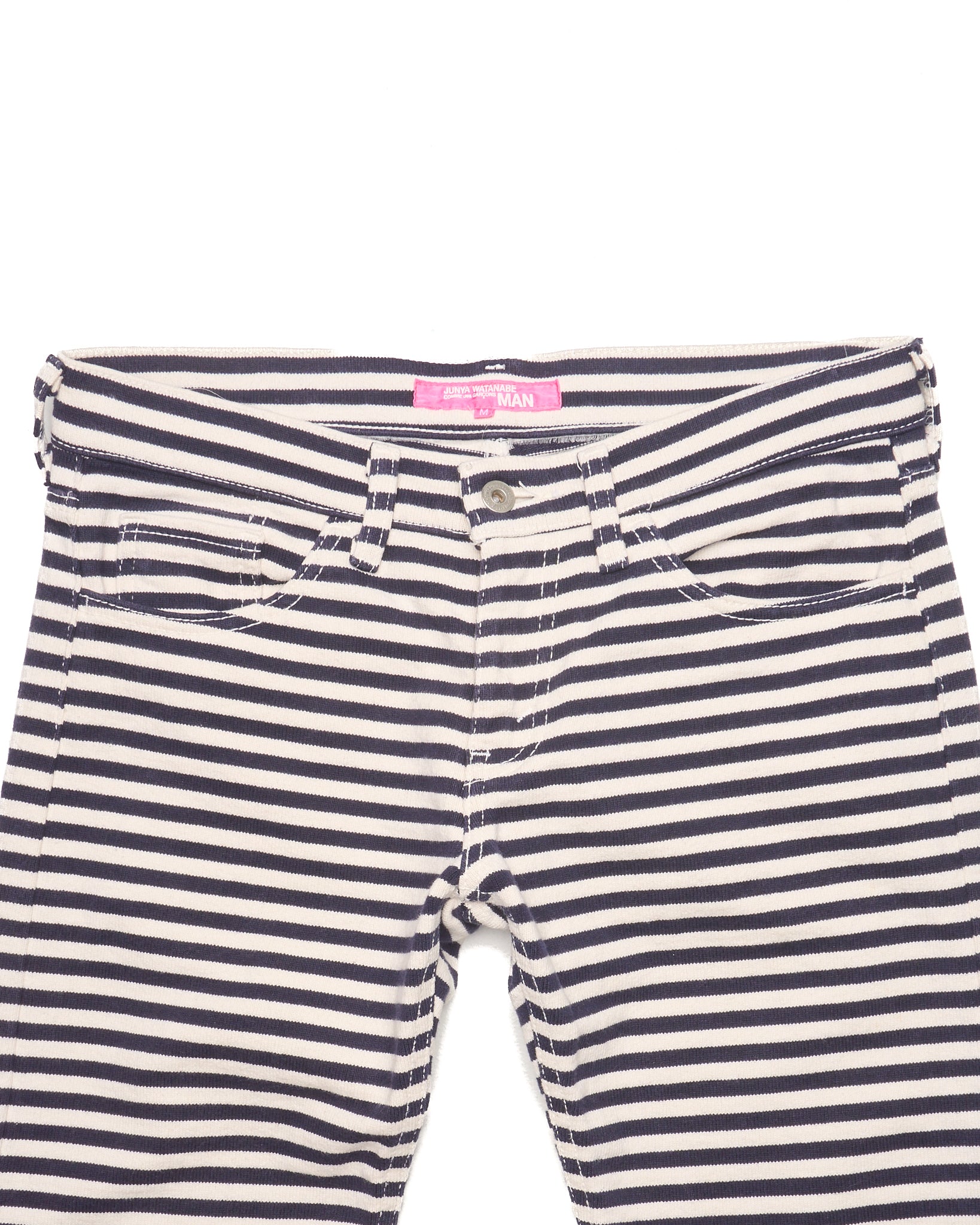 A/W03 Junya Watanabe Man PINK Sailor Stripe Pants