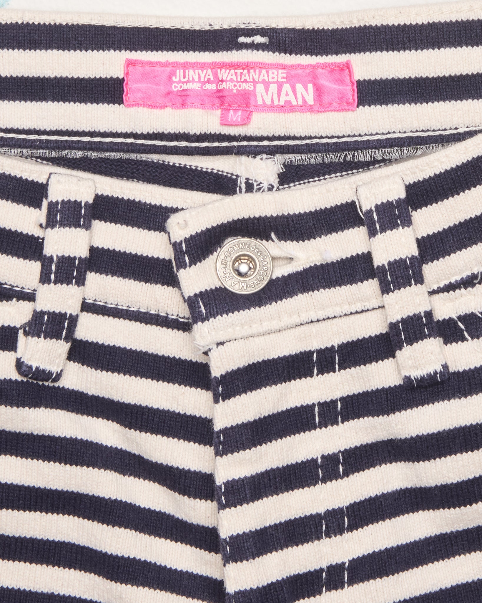 A/W03 Junya Watanabe Man PINK Sailor Stripe Pants