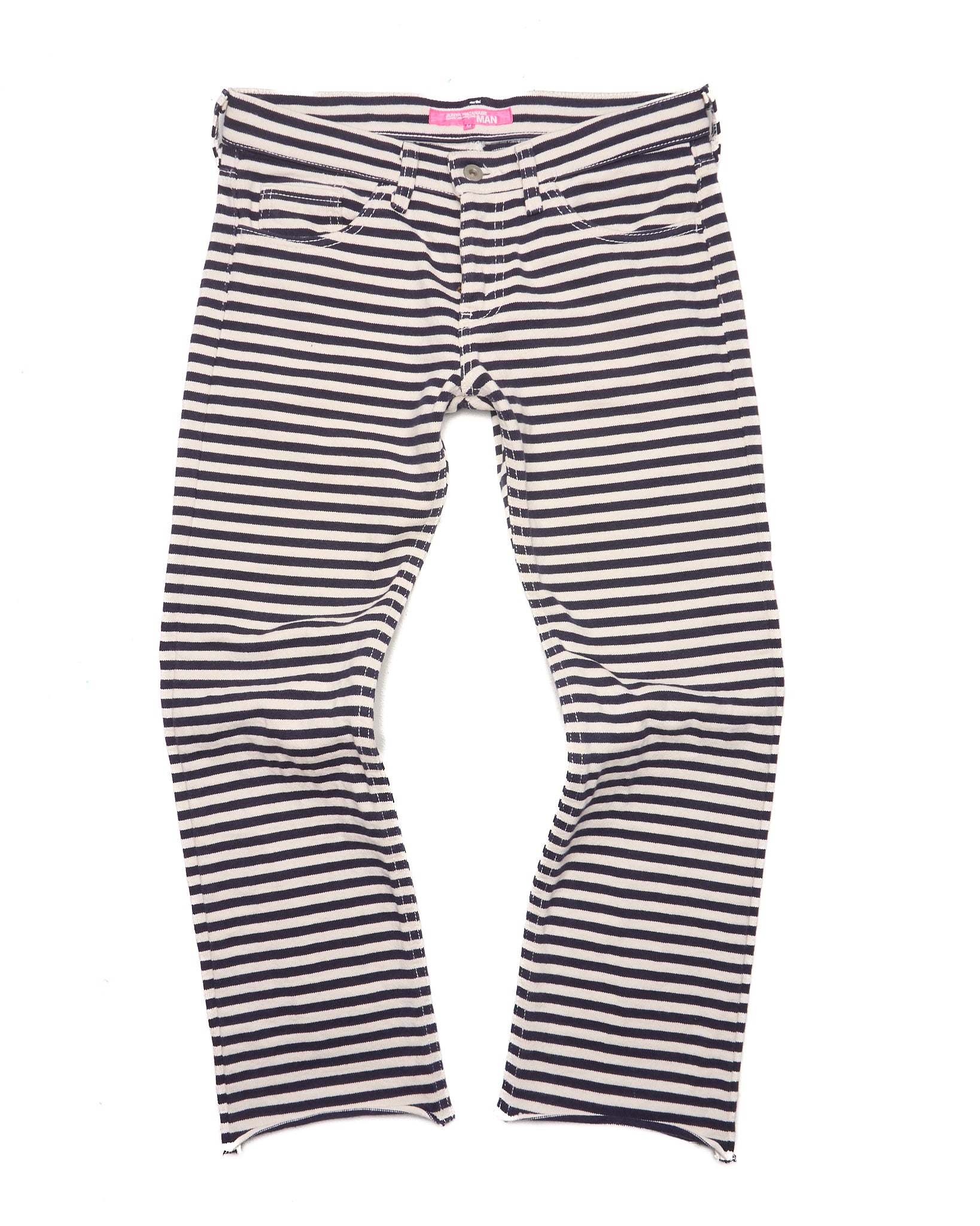 A/W03 Junya Watanabe Man PINK Sailor Stripe Pants