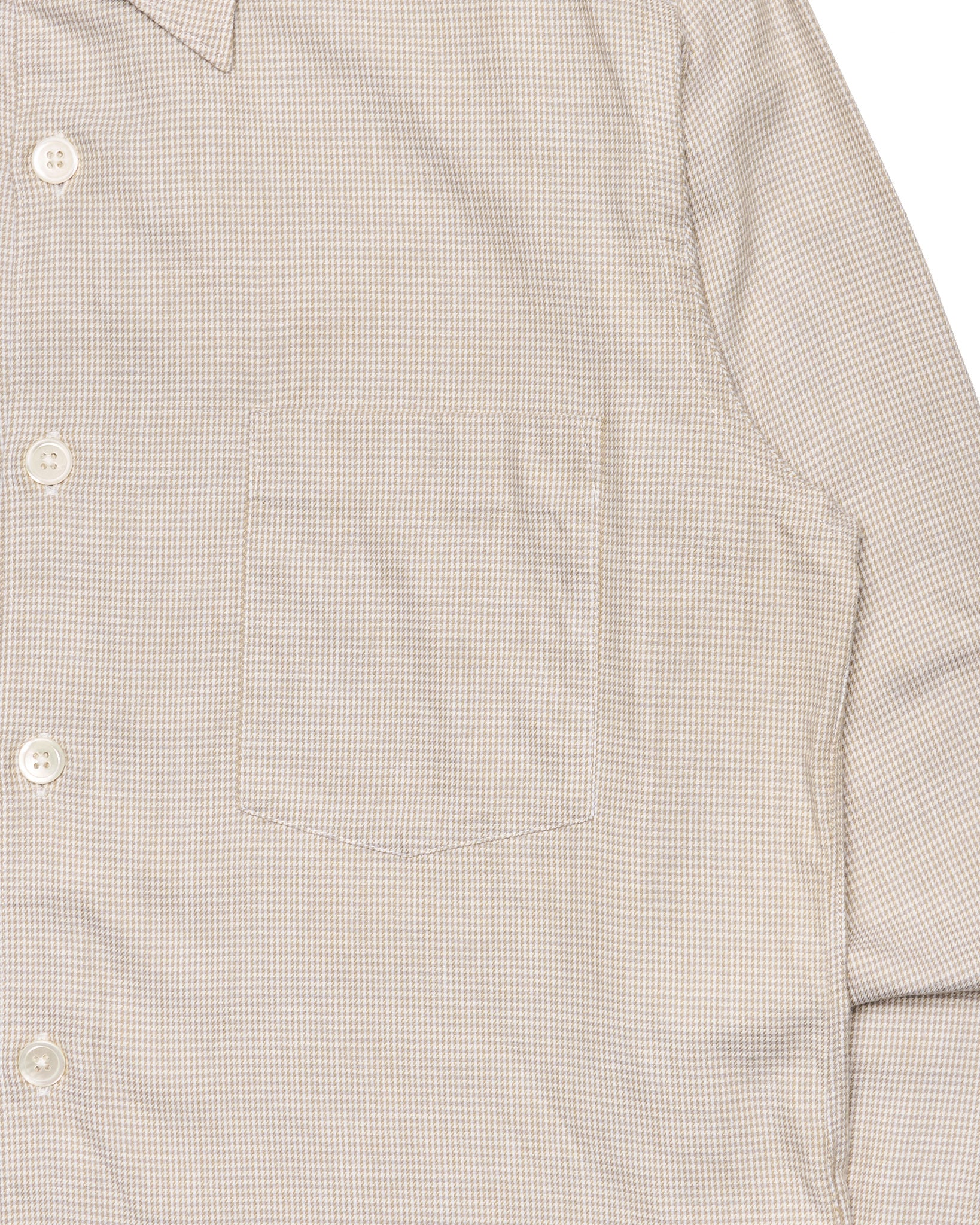 A/W05 COMME des GARÇONS HOMME Micro Houndstooth Dress Shirt
