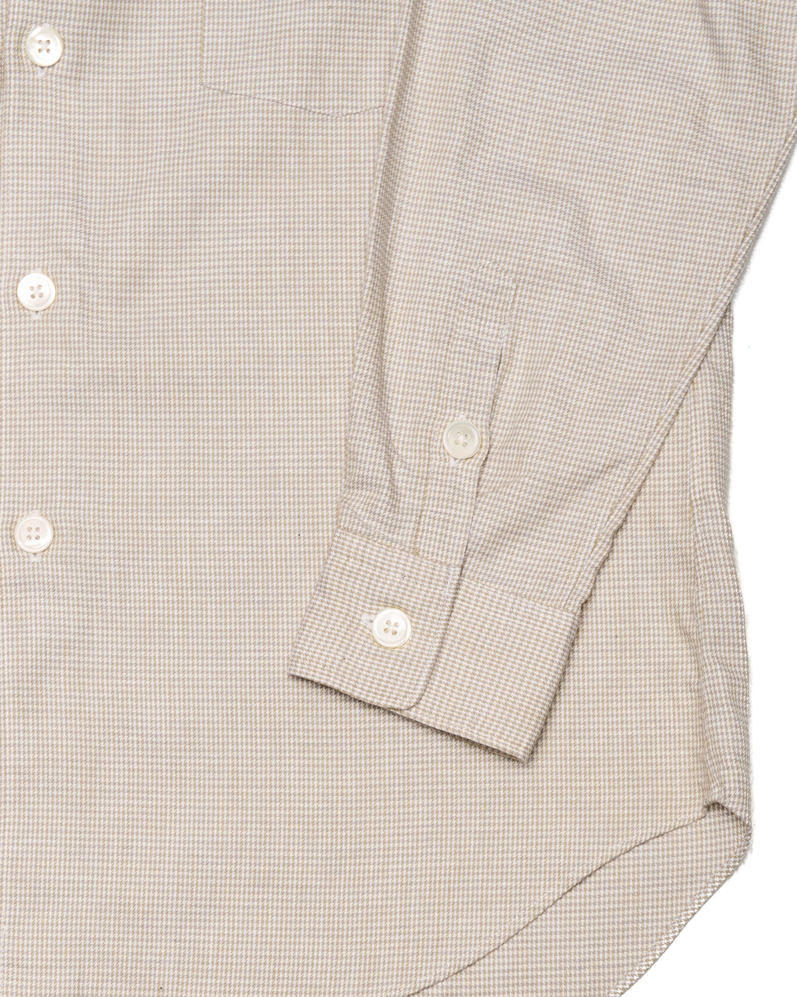 A/W05 COMME des GARÇONS HOMME Micro Houndstooth Dress Shirt
