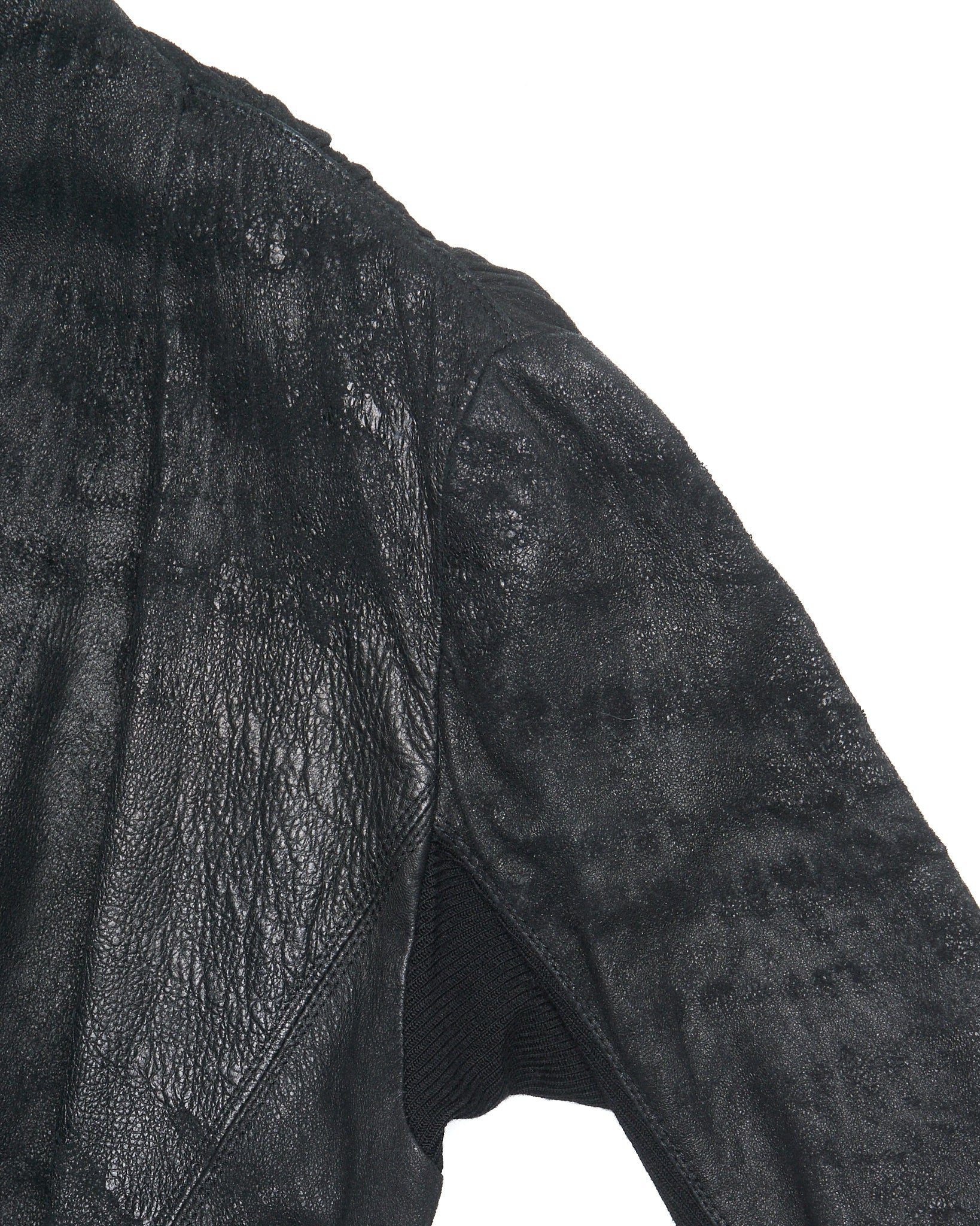 A/W09 Rick Owens CRUST Blistered Lambskin Blazer